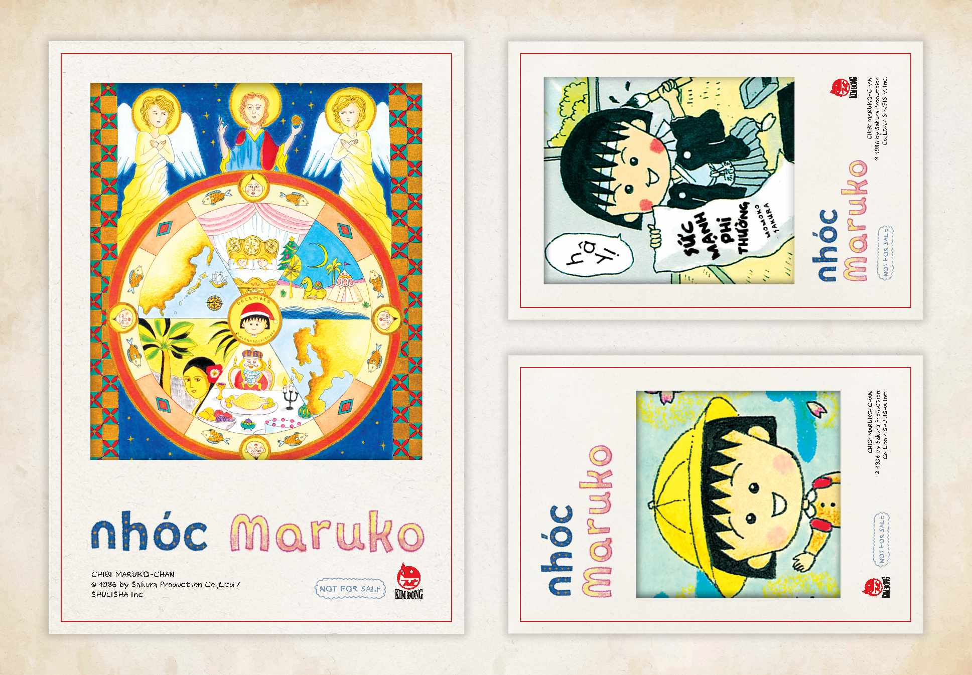 nhóc maruko - tập 12 - tặng kèm set postcard polaroid - Ảnh 4