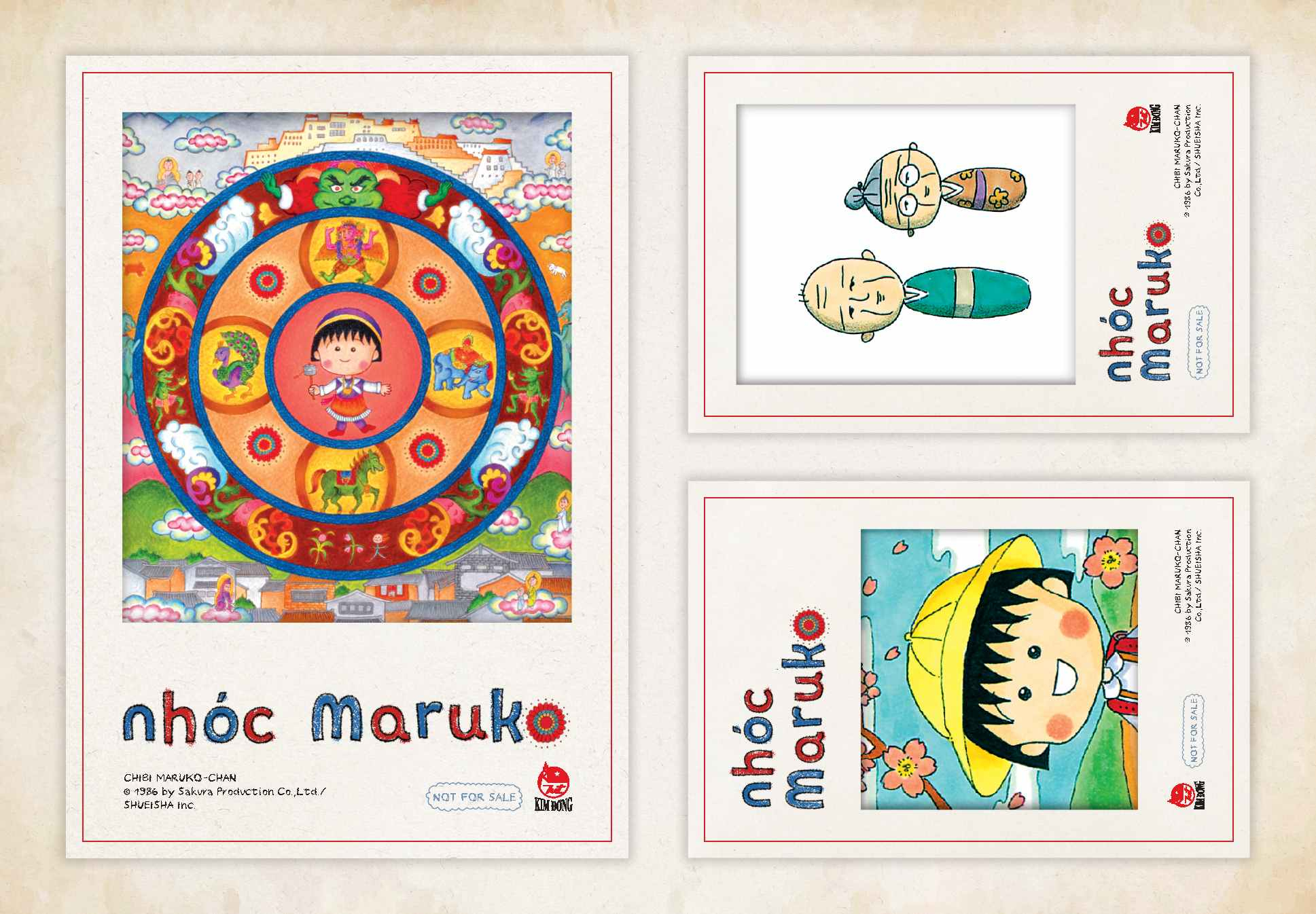 nhóc maruko - tập 15 - tặng kèm set postcard polaroid - Ảnh 4