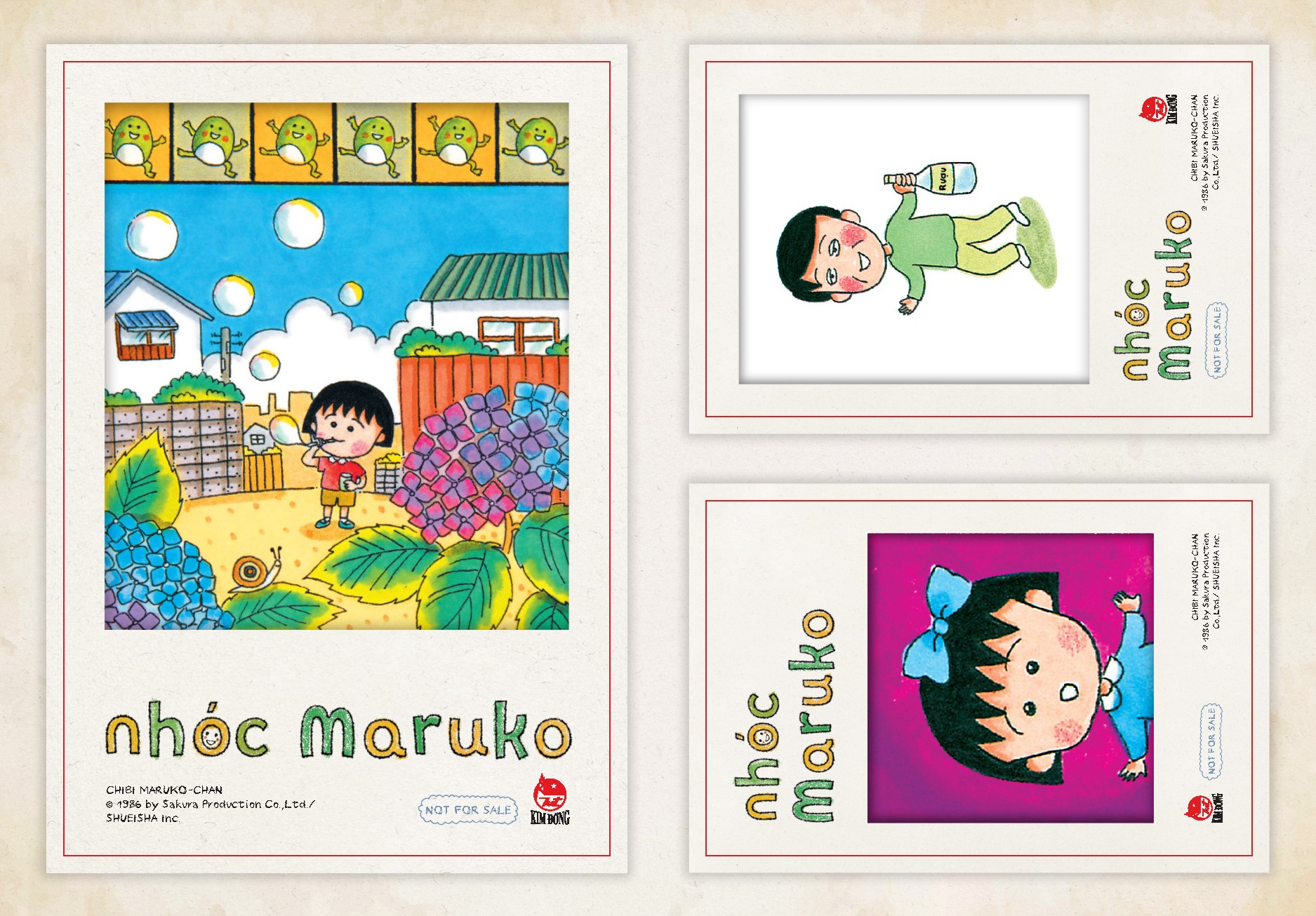 nhóc maruko - tập 9 - tặng kèm set card polaroid - Ảnh 4