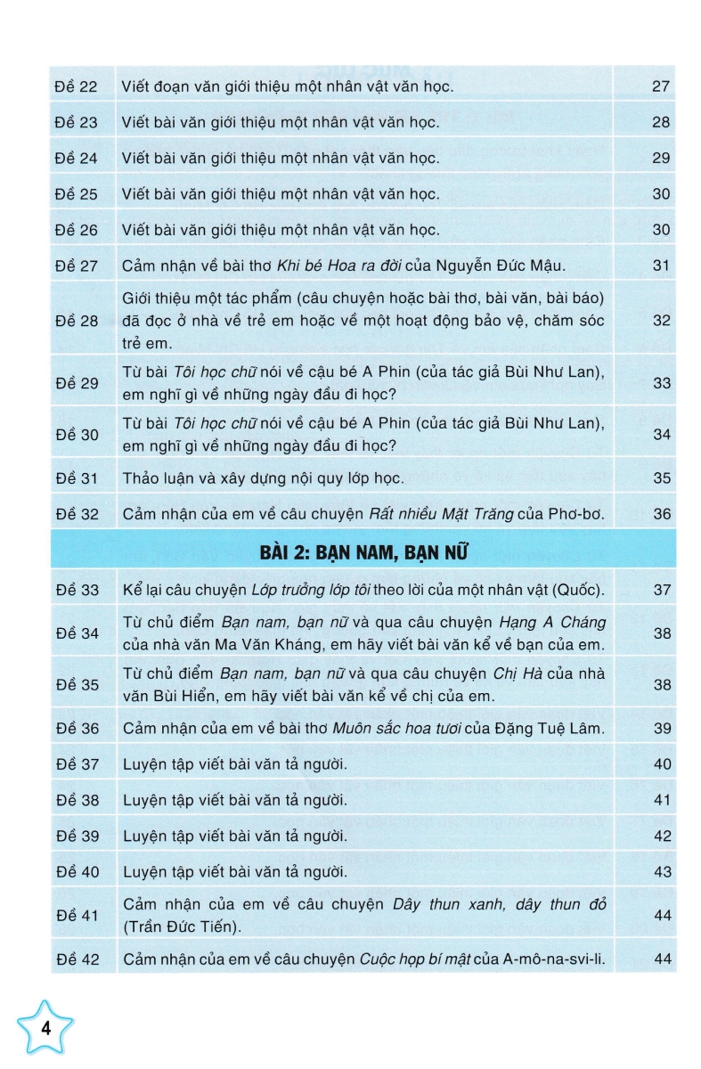 những bài làm văn mẫu 5 - tập 1 (cánh diều) - Ảnh 4