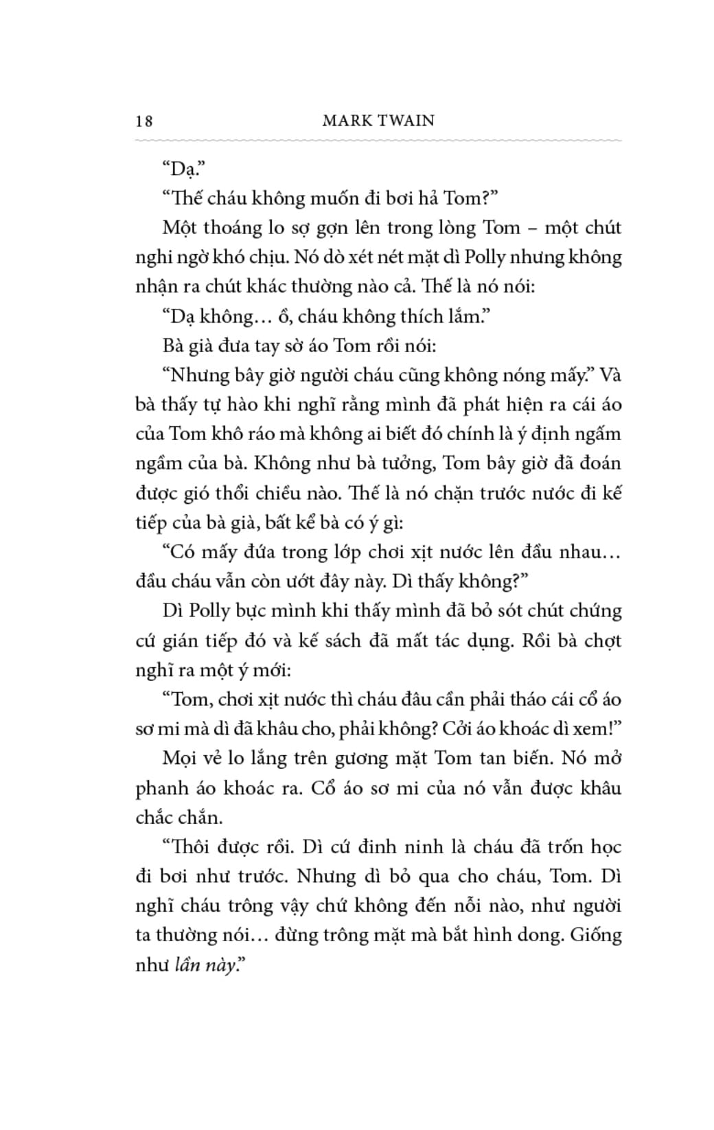 Những Cuộc Phiêu Lưu Của Tom Sawyer - Bìa Vải - Ảnh 14
