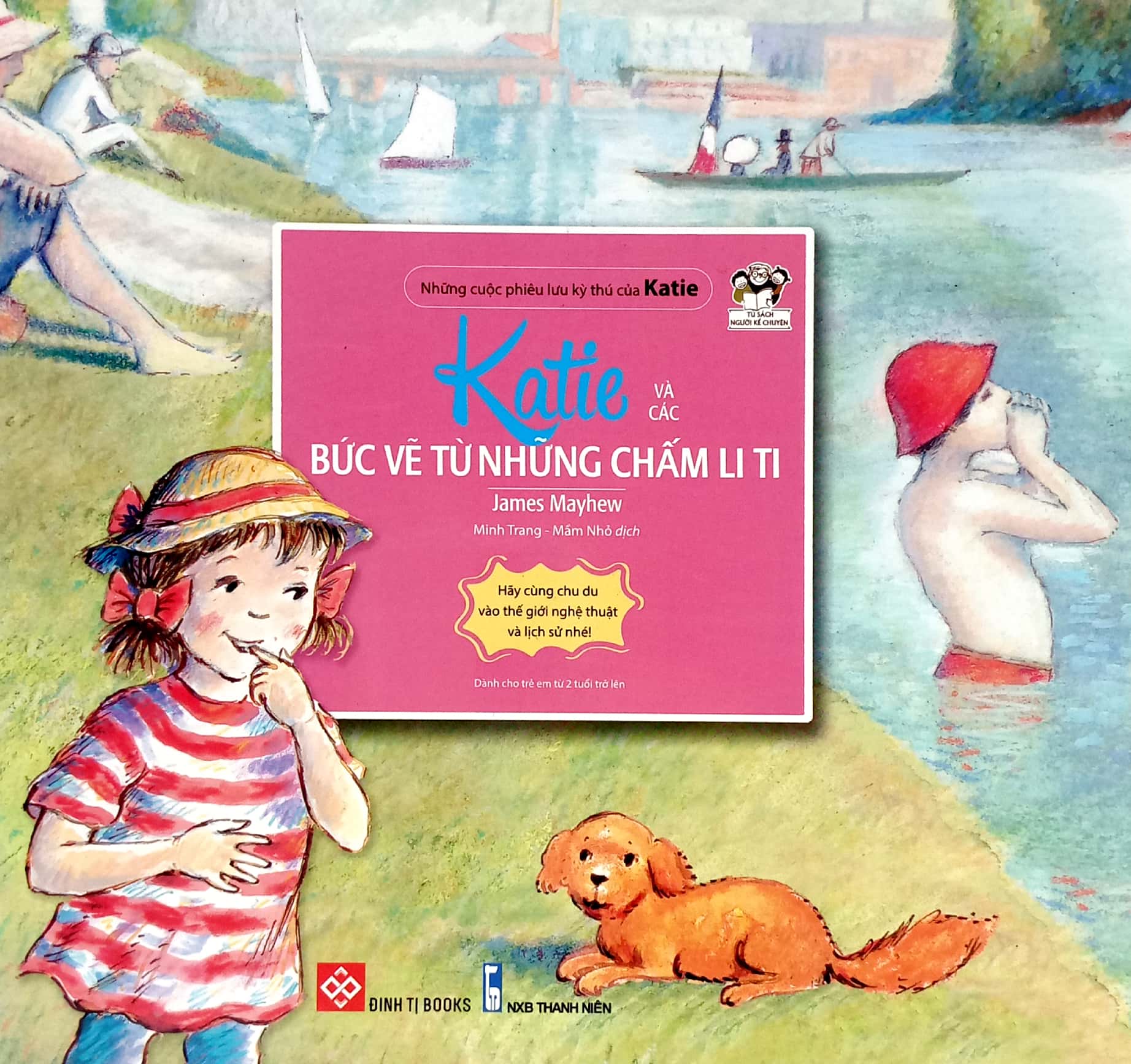 những cuộc phiêu lưu kỳ thú của katie - katie và các bức vẽ từ những chấm li ti - Ảnh 2