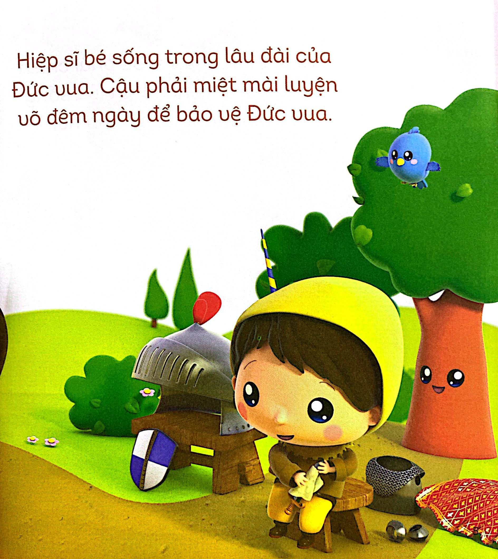 những cuộc phiêu lưu nhỏ - hiệp sĩ bé dũng cảm - Ảnh 5