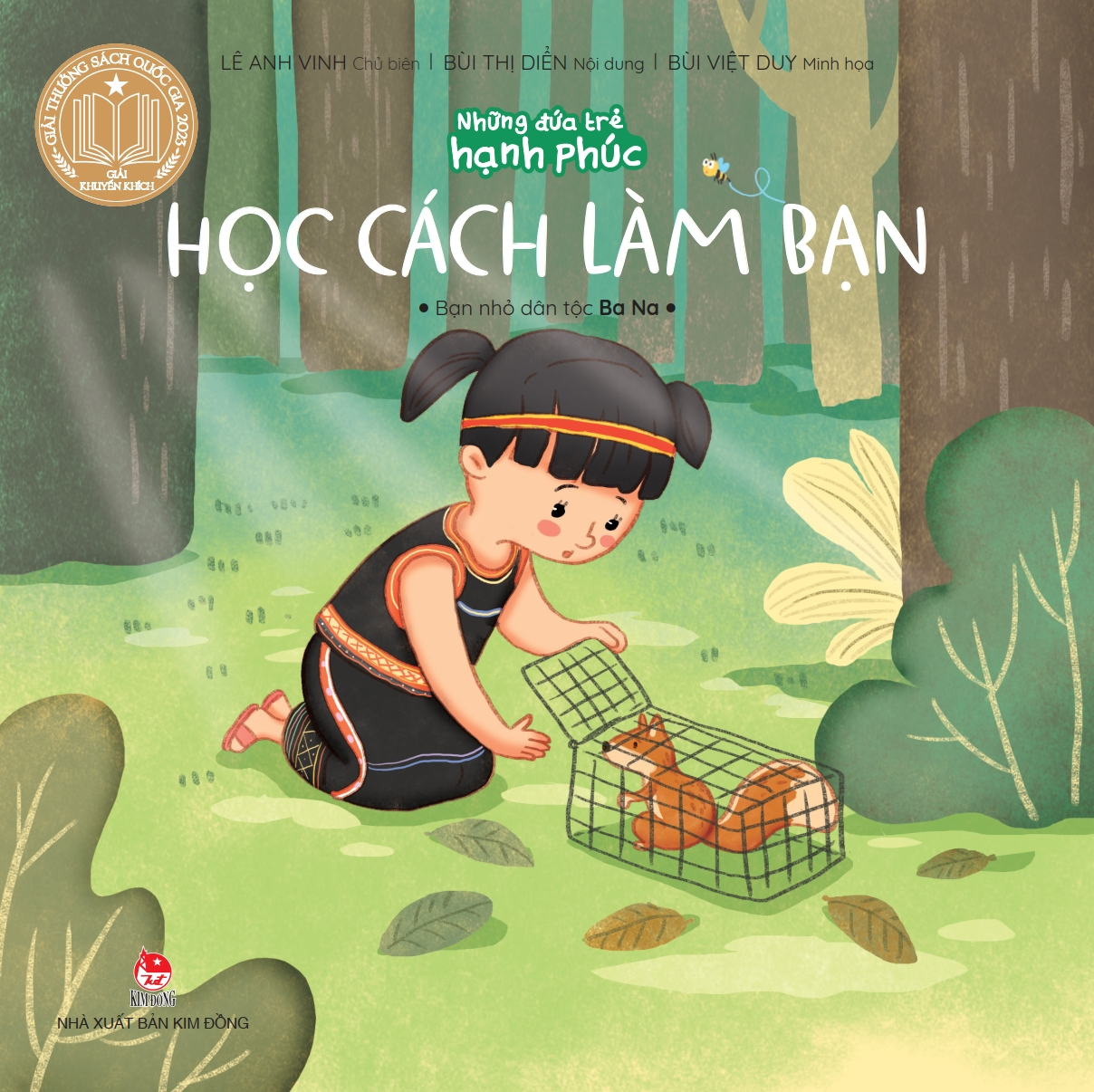 những đứa trẻ hạnh phúc - học cách làm bạn - bạn nhỏ dân tộc ba na (tái bản 2024) - Ảnh 2