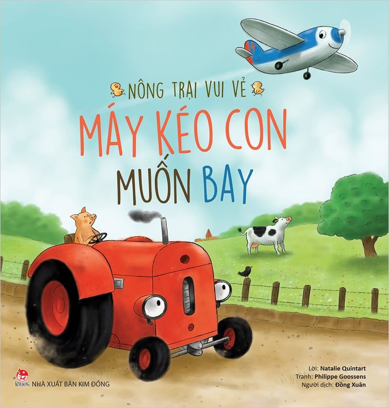 nông trại vui vẻ - máy kéo con muốn bay - Ảnh 3
