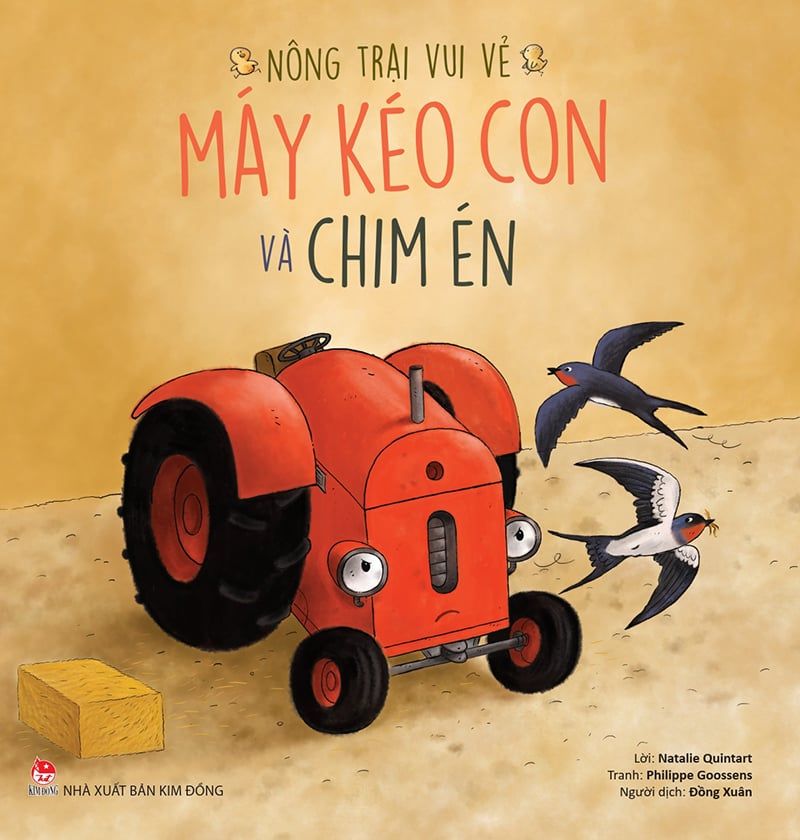 nông trại vui vẻ - máy kéo con và chim én - Ảnh 3