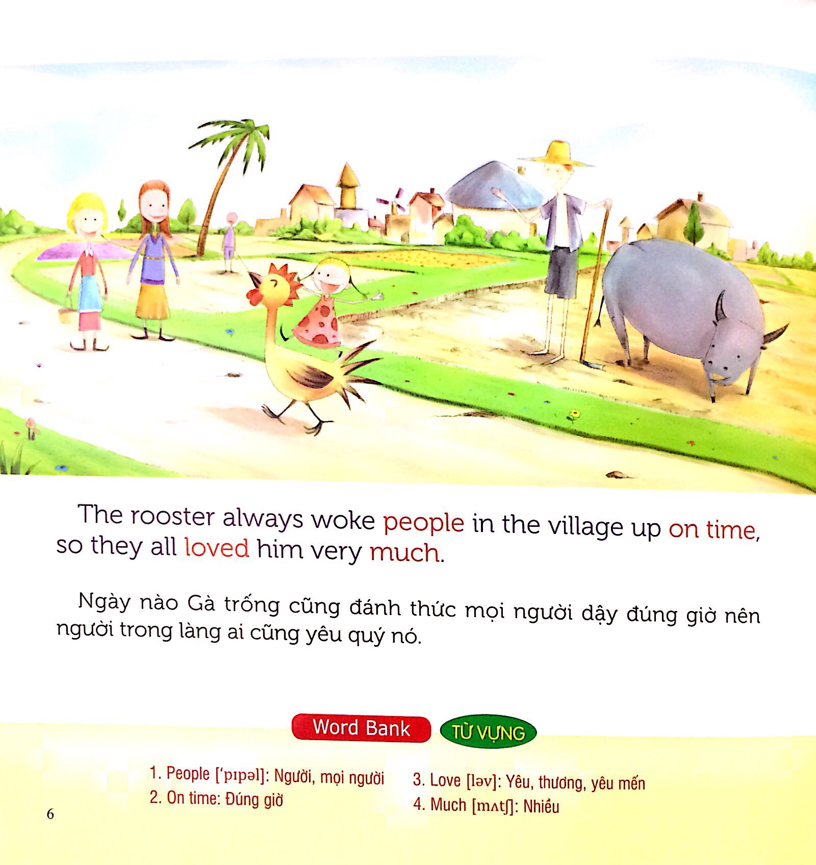 nuôi dưỡng tâm hồn - truyện tranh song ngữ anh - việt - bé biết quan tâm và bao dung - Ảnh 4