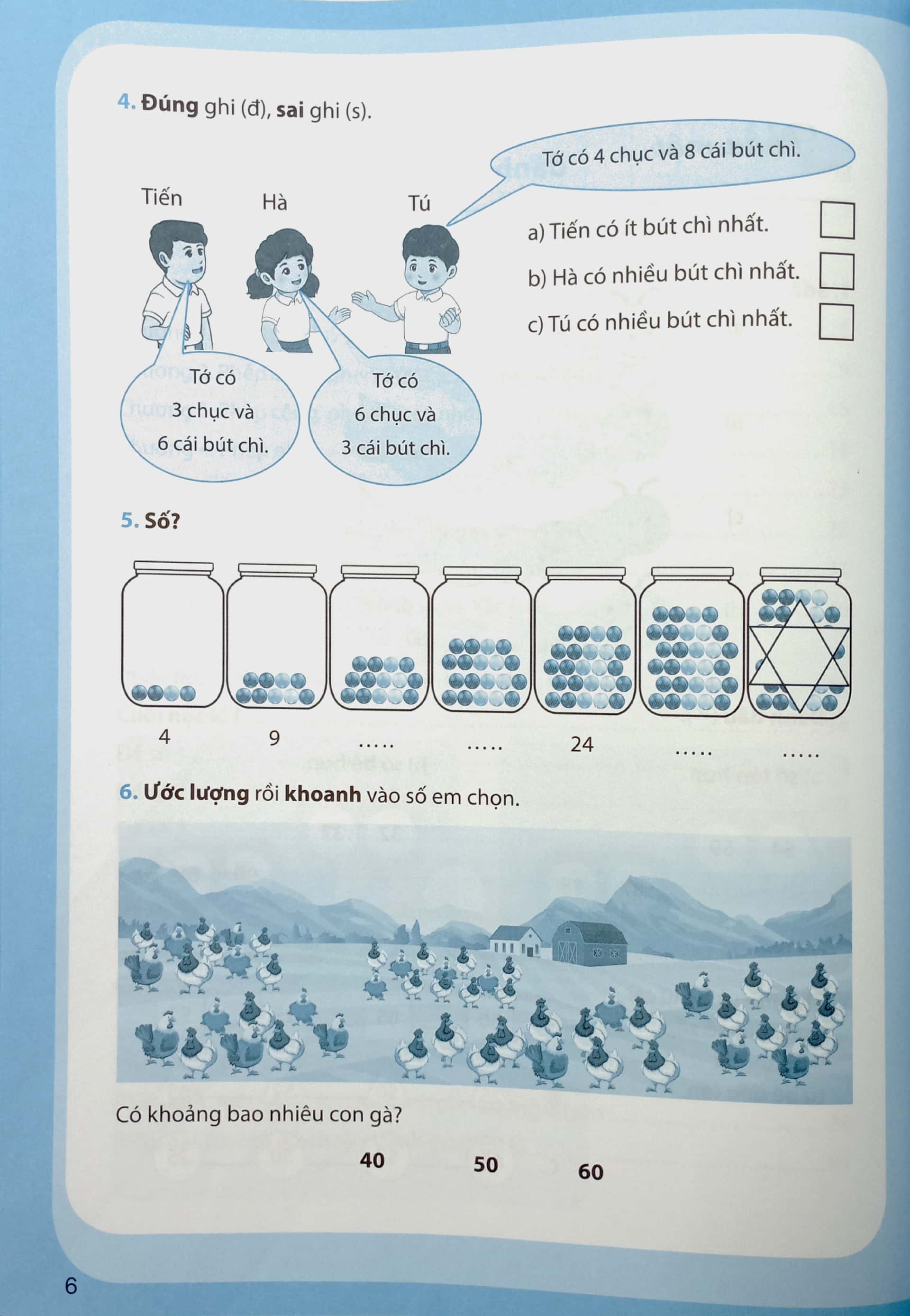 ôn tập, đánh giá định kì môn toán lớp 2 (bộ sách chân trời sáng tạo) (2023) - Ảnh 5