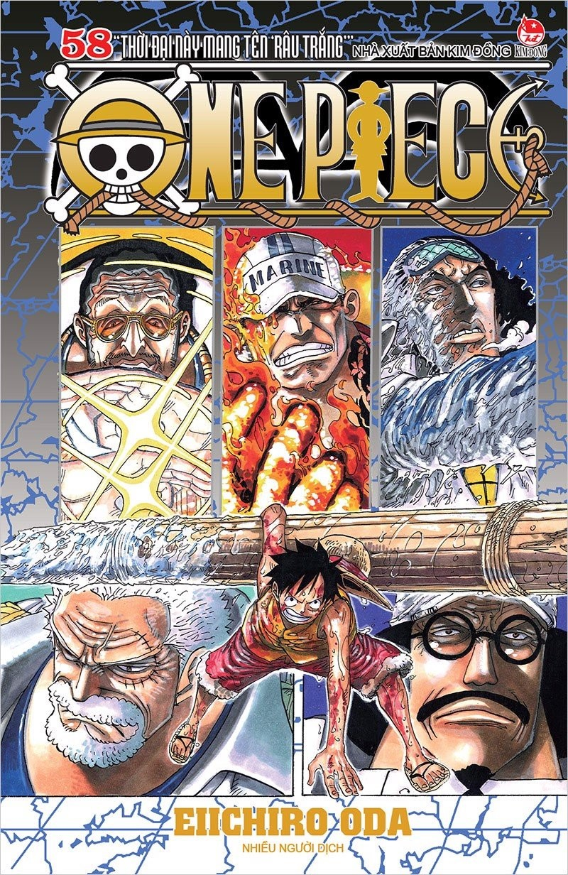 one piece - tập 58 - thời đại này mang tên râu trắng (tái bản 2025) - Ảnh 2