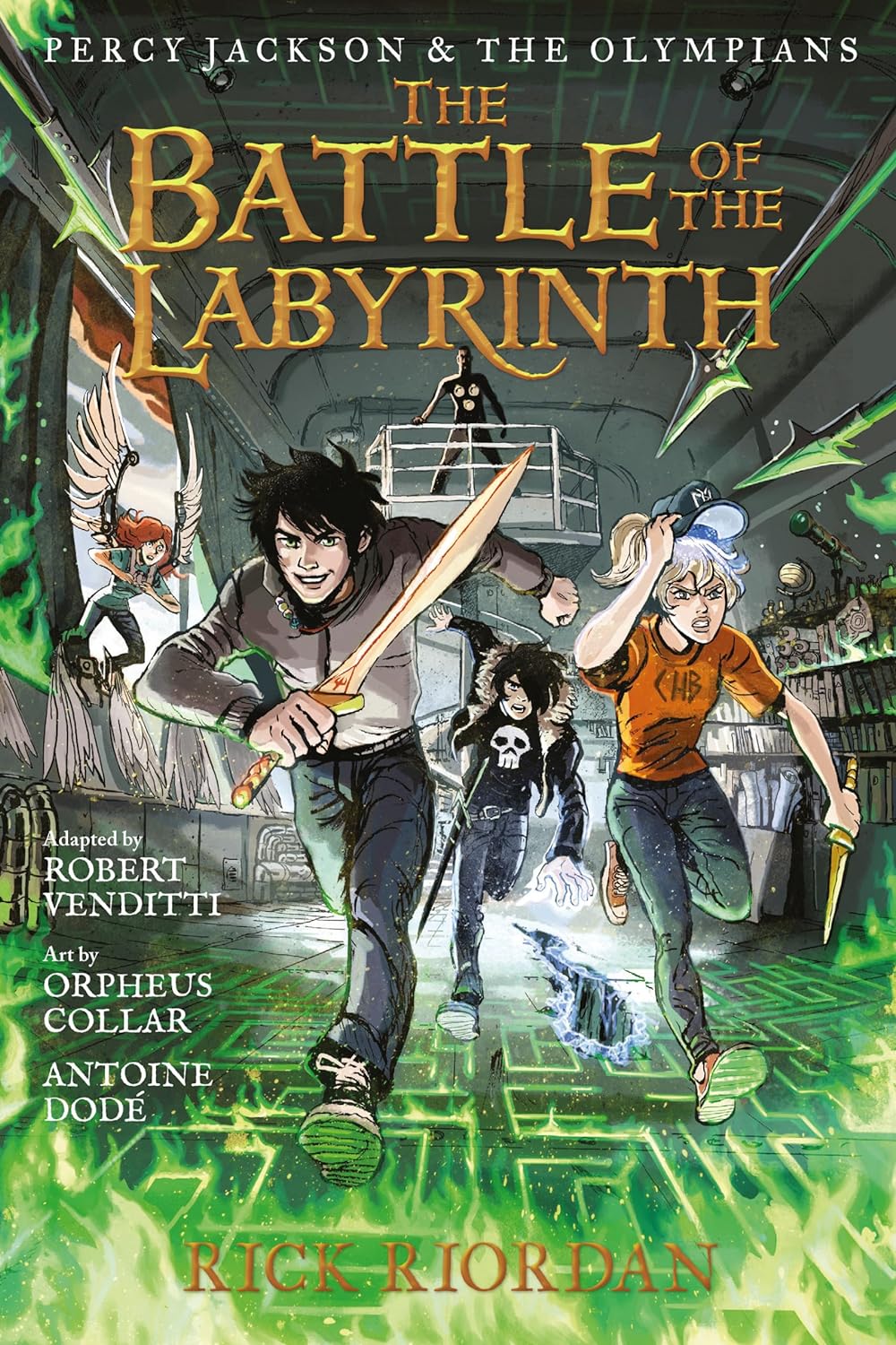 percy jackson and the olympians: battle of the labyrinth (graphic novel) - Ảnh 2