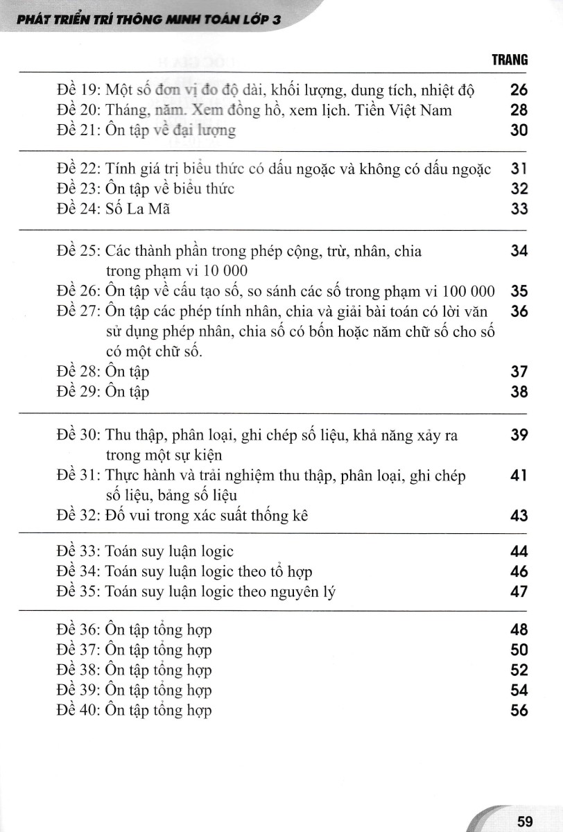 phát triển trí thông minh toán lớp 3 - Ảnh 4