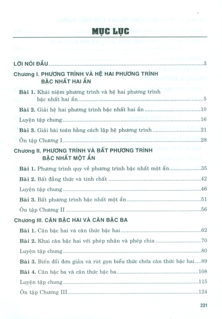 phương pháp giải bài tập toán 9 - tập 1 (biên soạn theo chương trình gdpt mới - dùng kèm sgk kết nối tri thức cuộc sống) - Ảnh 5
