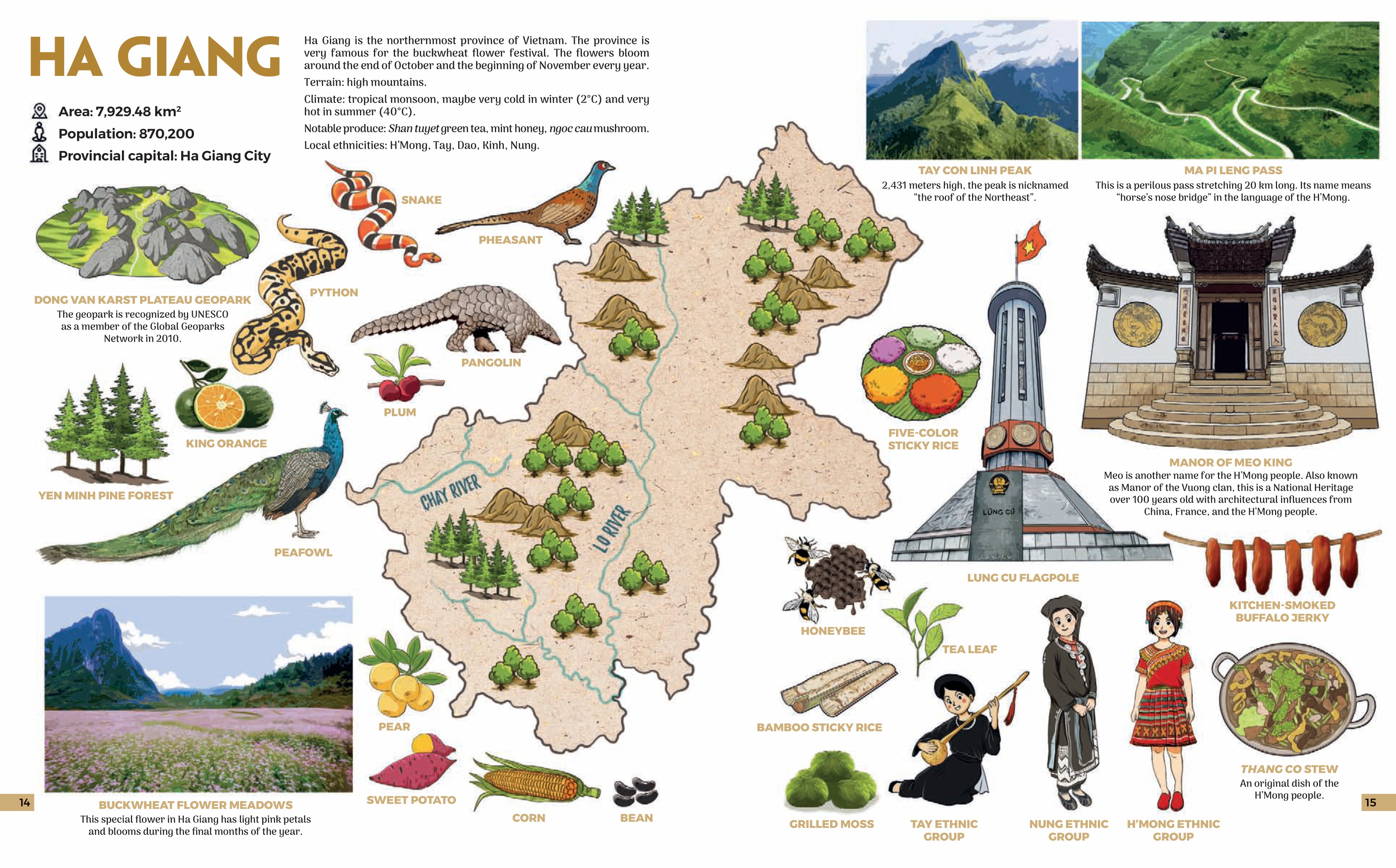 picture atlas of vietnam - the land of charm - đất nước gấm hoa - bìa cứng (english version) - Ảnh 8
