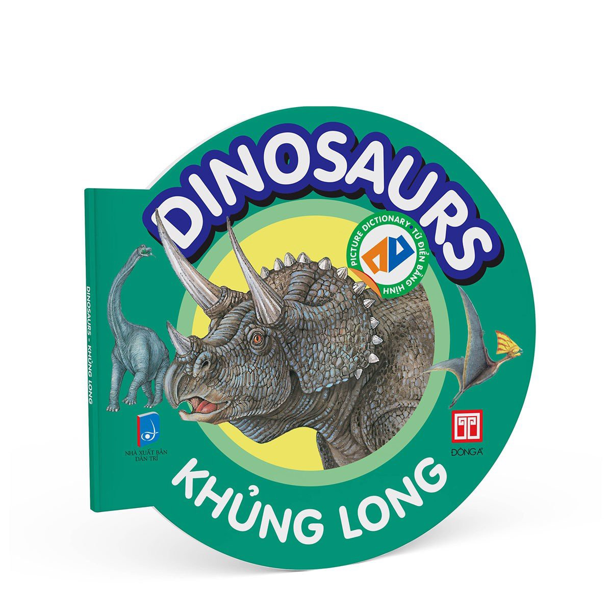 picture dictionary - từ điển bằng hình - dinosaurs - khủng long - bìa cứng - Ảnh 2