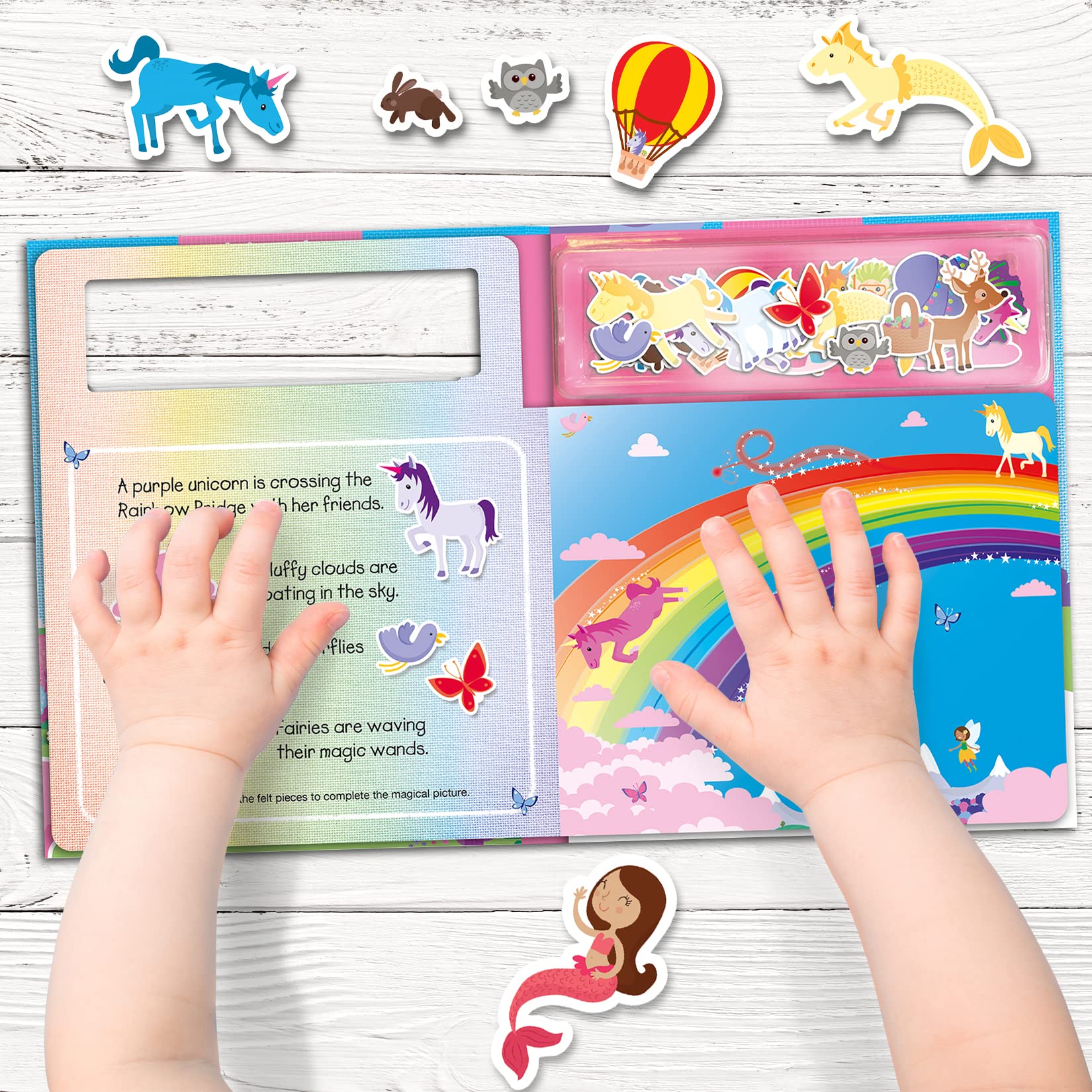 play felt - magical unicorns - Ảnh 3