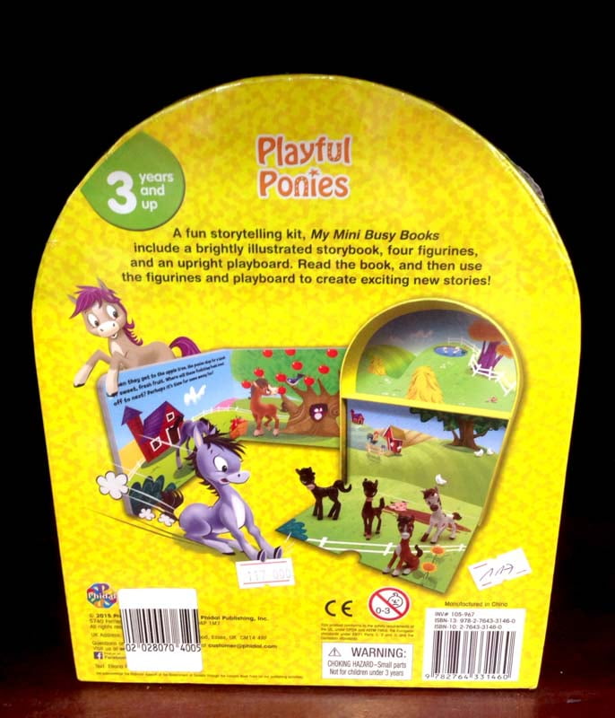 playful ponies pony playtime my mini busy book - Ảnh 9