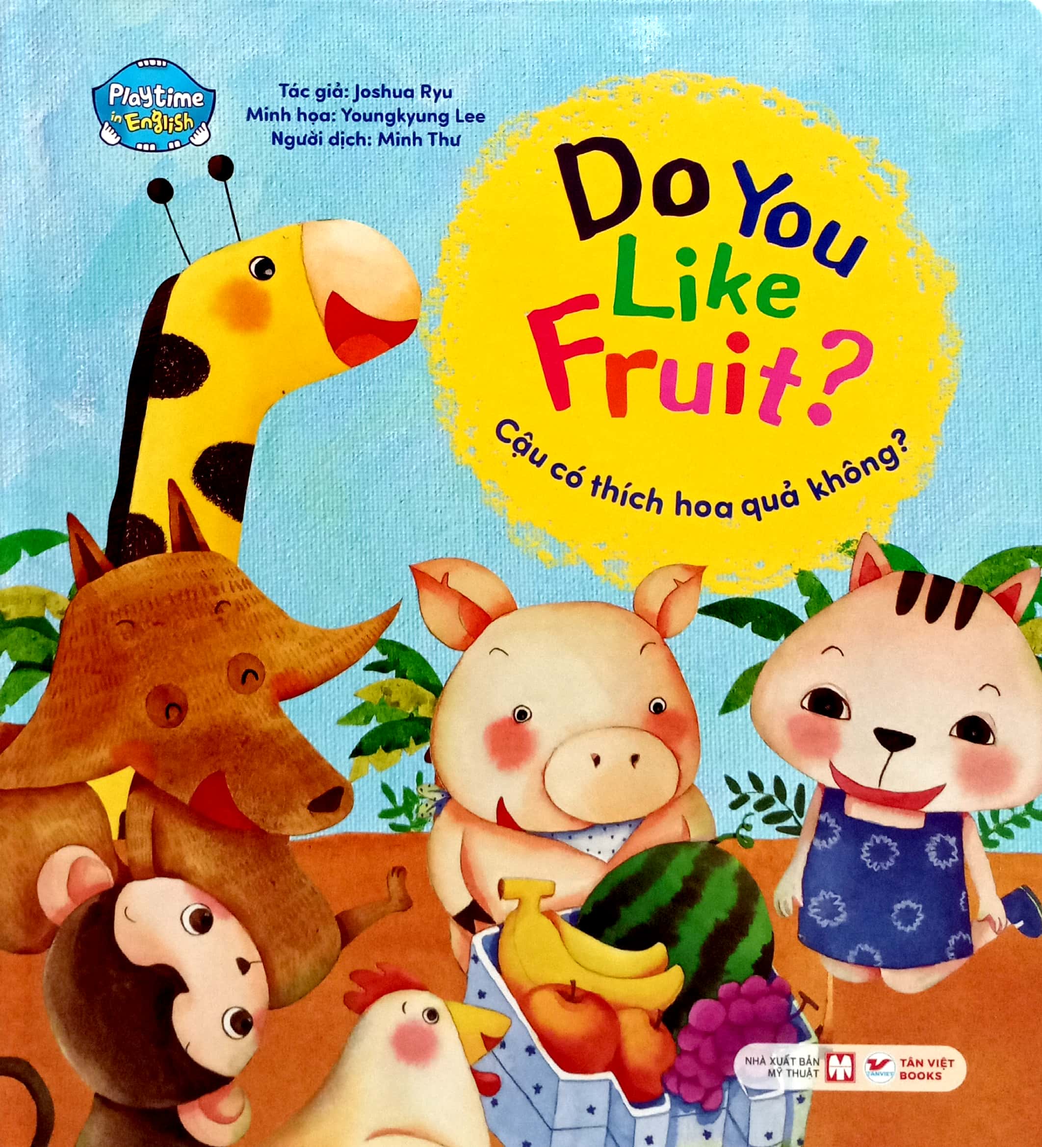 playtime in english - level 1 - do you like fruit? - cậu có thích hoa quả không? - Ảnh 3