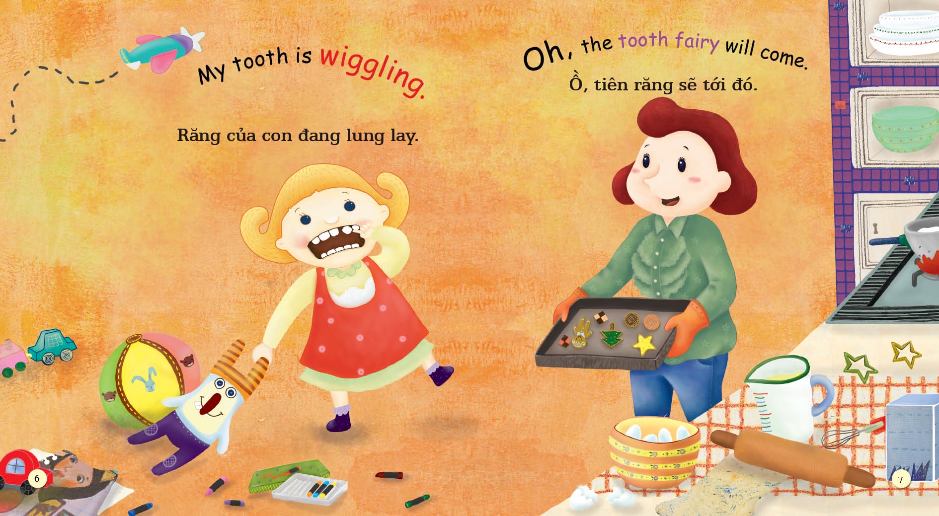 playtime in english - level 3 - tooth fairy - tiên răng - Ảnh 4