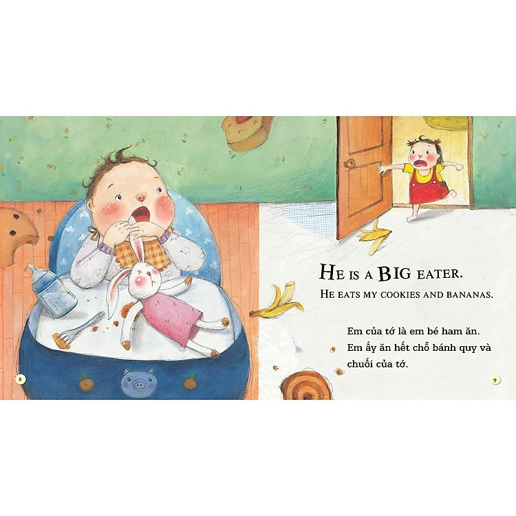 playtime in english - level 4 - my little brother - em trai của tớ - Ảnh 5