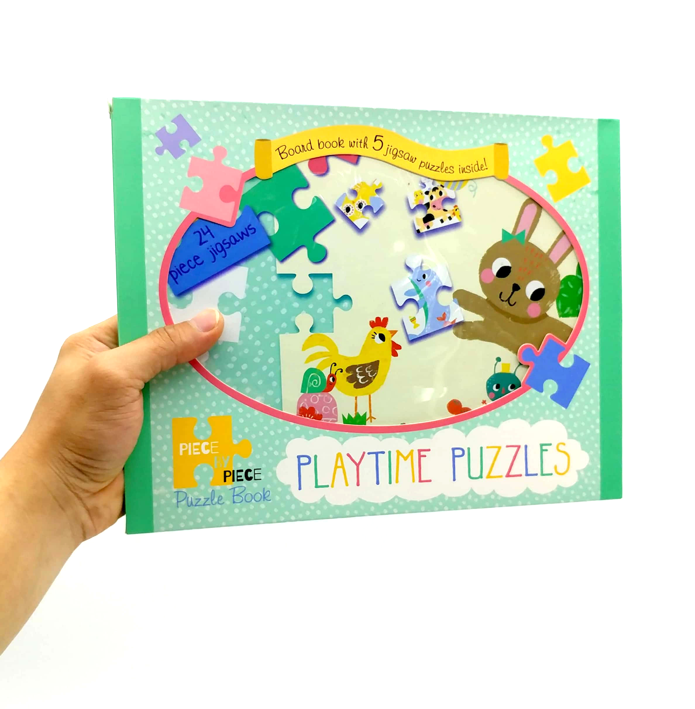 playtime puzzles - piece by piece puzzle books - Ảnh 12