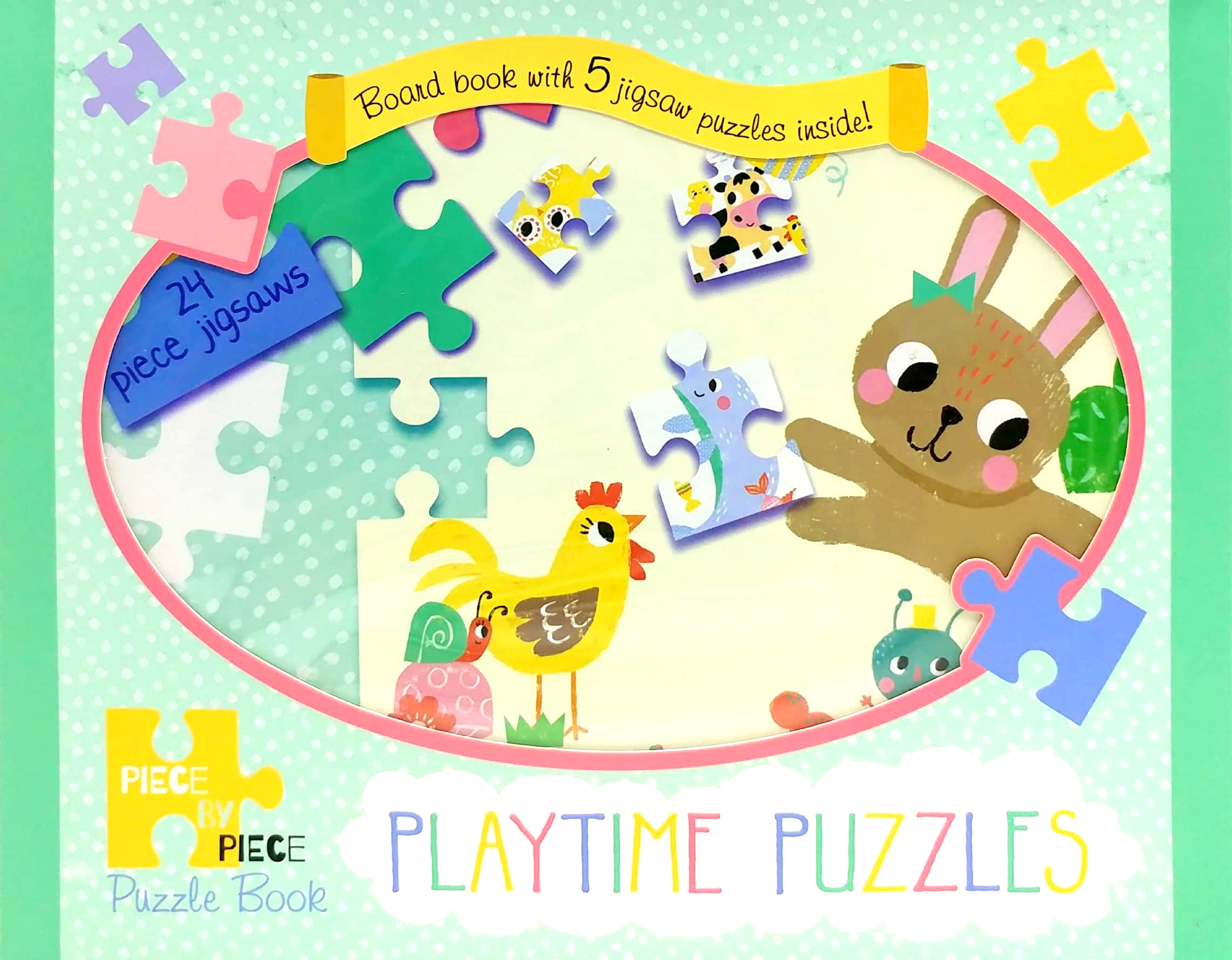 playtime puzzles - piece by piece puzzle books - Ảnh 3