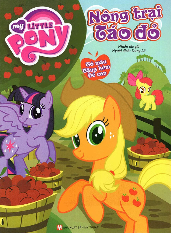 pony - tô màu nông trại táo đỏ (tái bản) - Ảnh 2