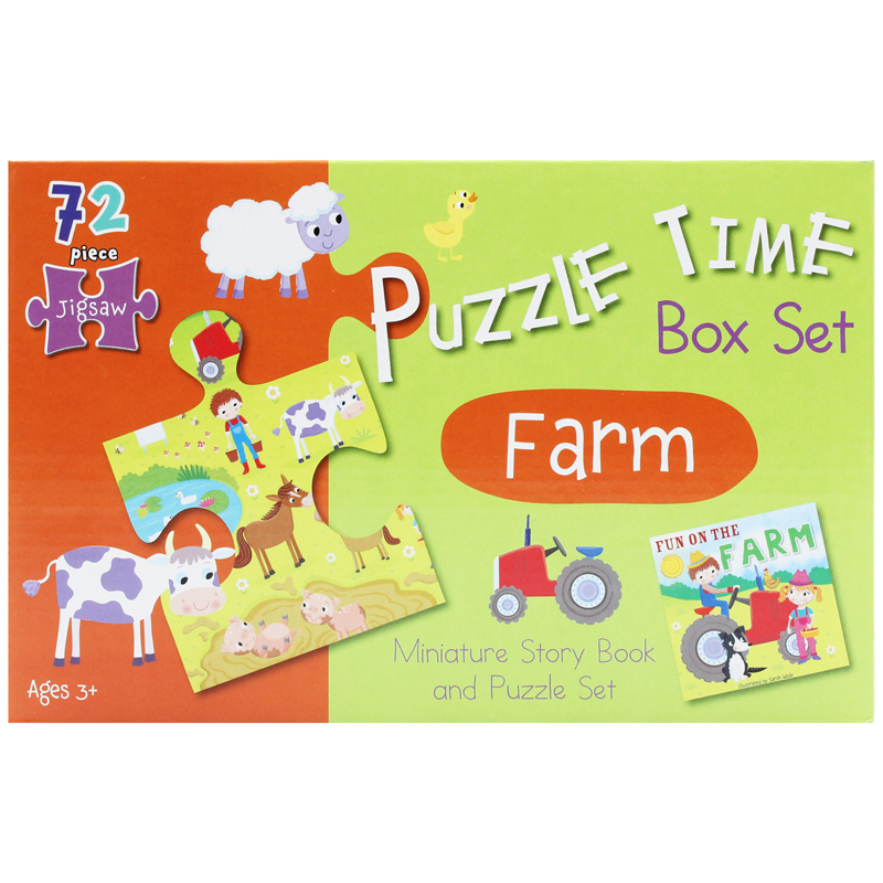puzzle time box set: farm - Ảnh 3