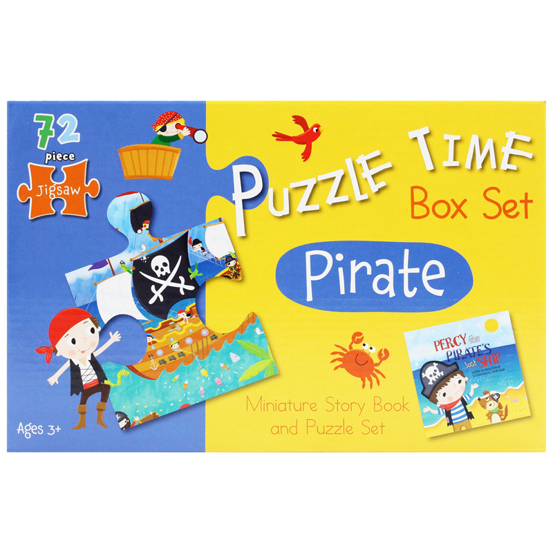 puzzle time box set: pirate - Ảnh 4