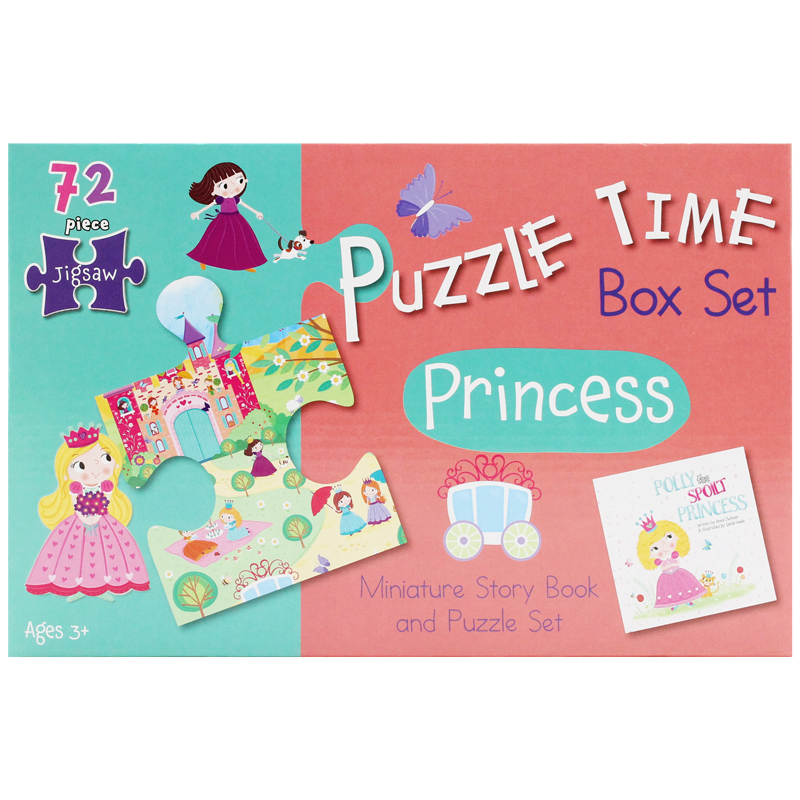 puzzle time box set: princess - Ảnh 3