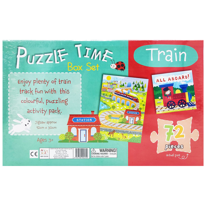 puzzle time box set: train - Ảnh 7