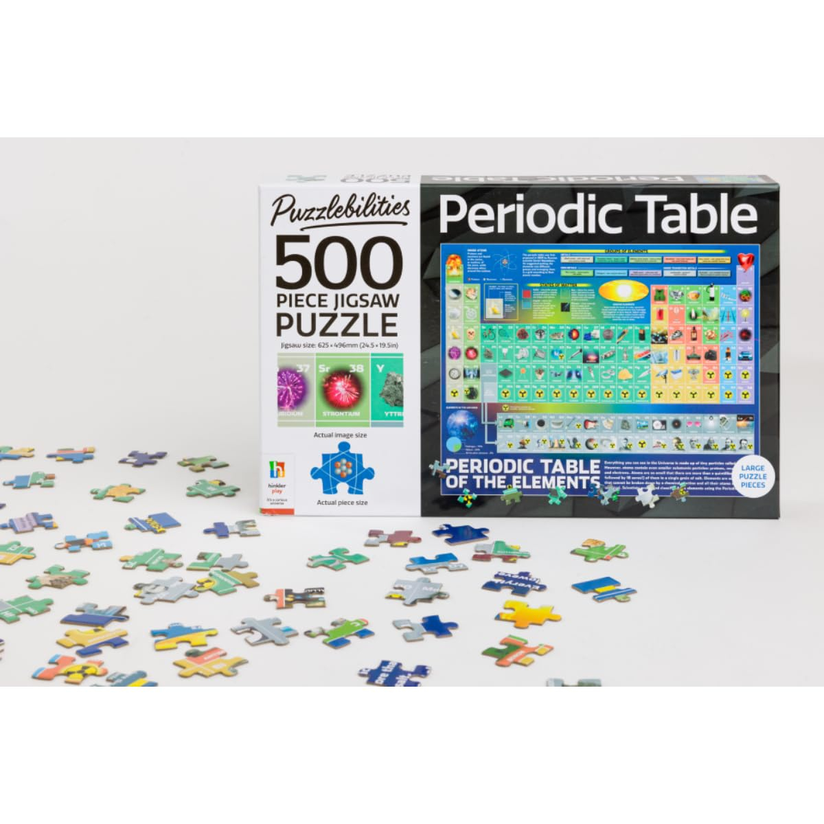 puzzlebilities periodic table 500-piece jigsaw - Ảnh 4