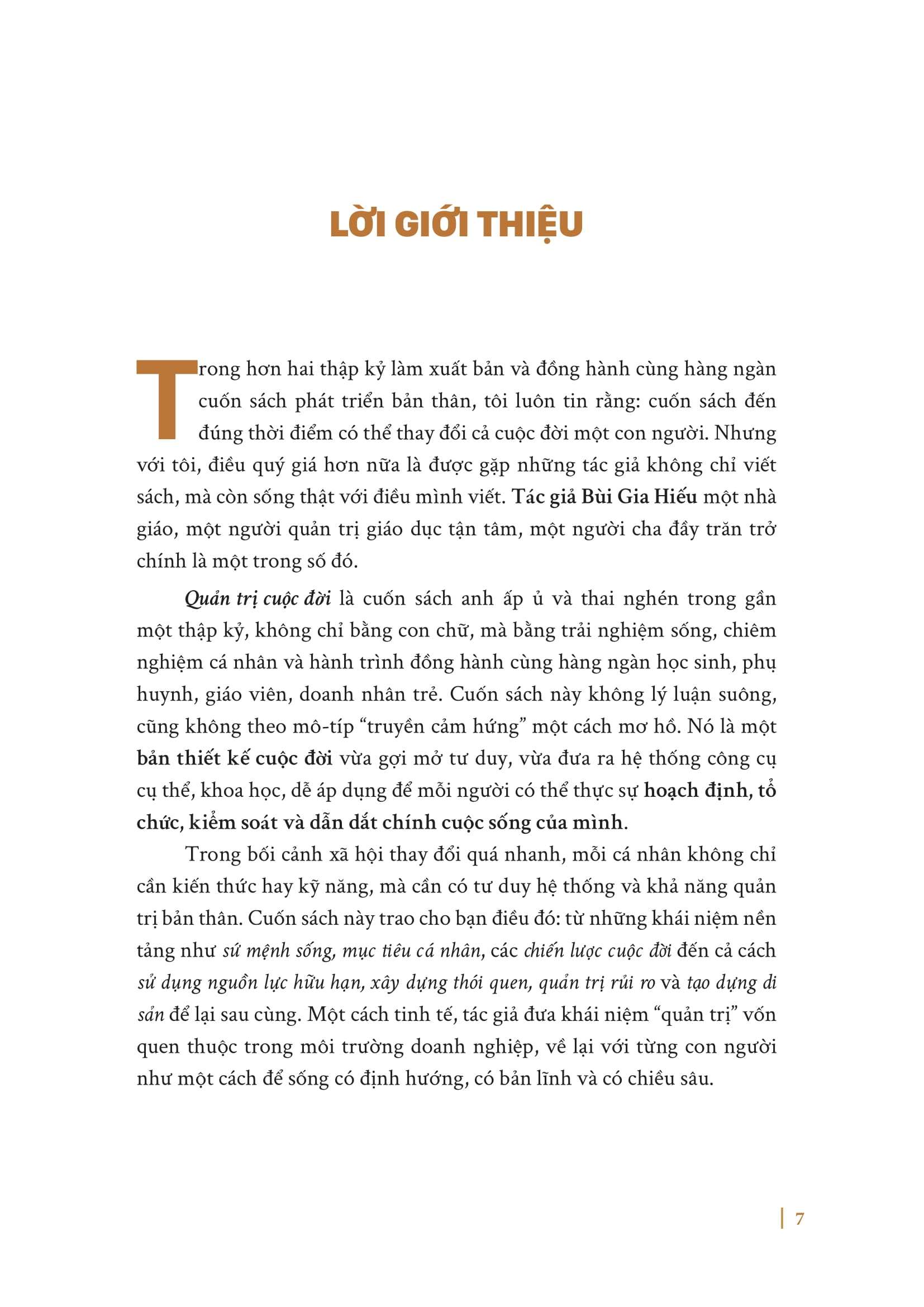 Quan Tri Cuoc Doi - "Lam Chu So Phan Hay Bi Cuon Theo Dong Doi" - Bia Cung - Ảnh 5