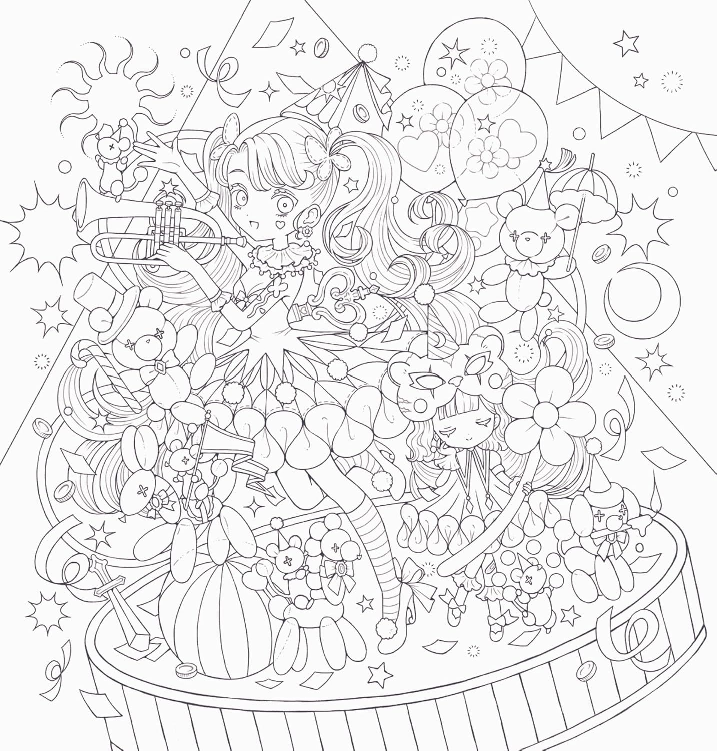 Romantic Gothic 城咲ロンドンぬり絵ブック - Romantic Gothic Nurie Book - Ảnh 6