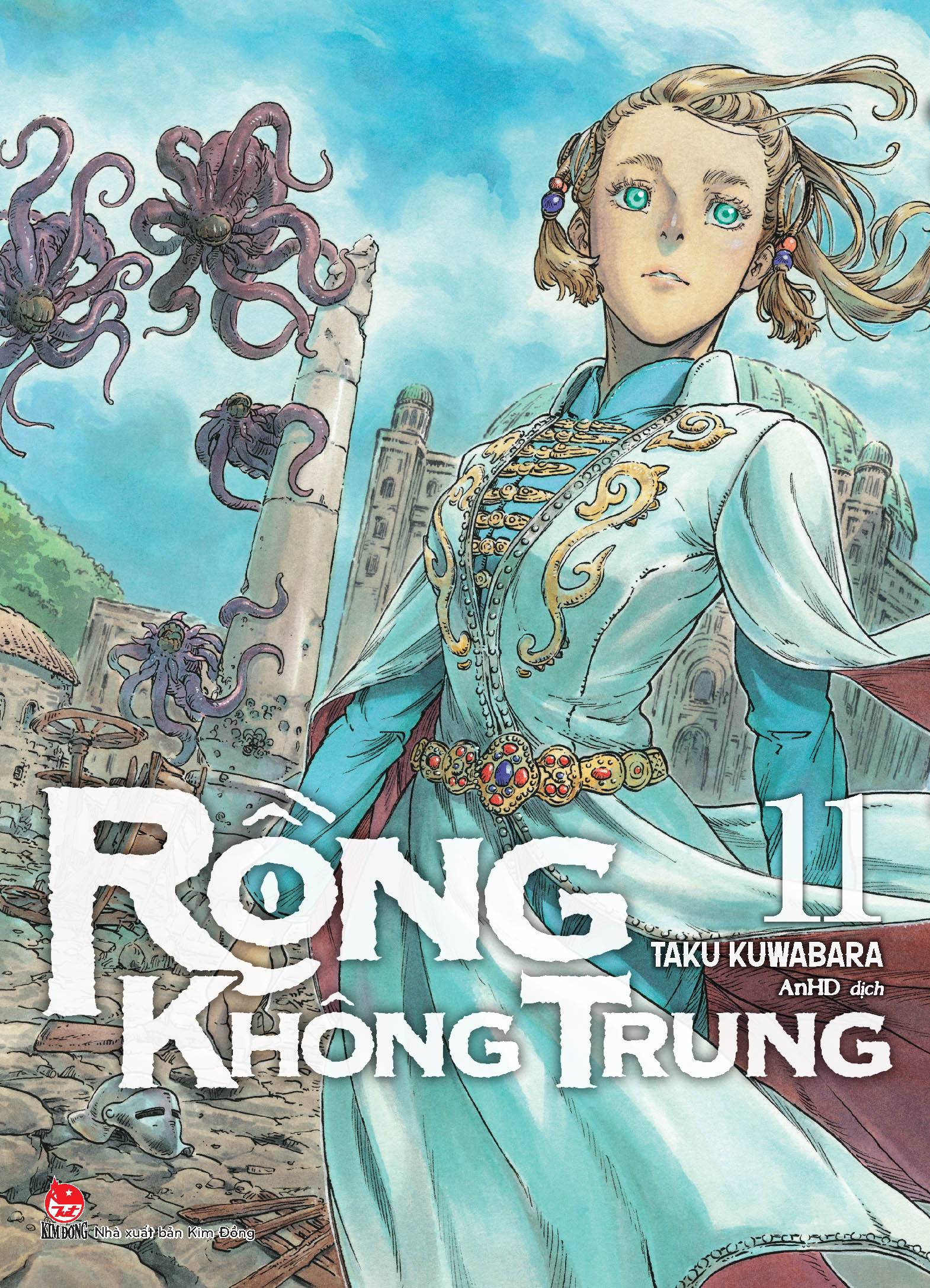 rồng không trung - tập 11 - tặng kèm postcard - Ảnh 2