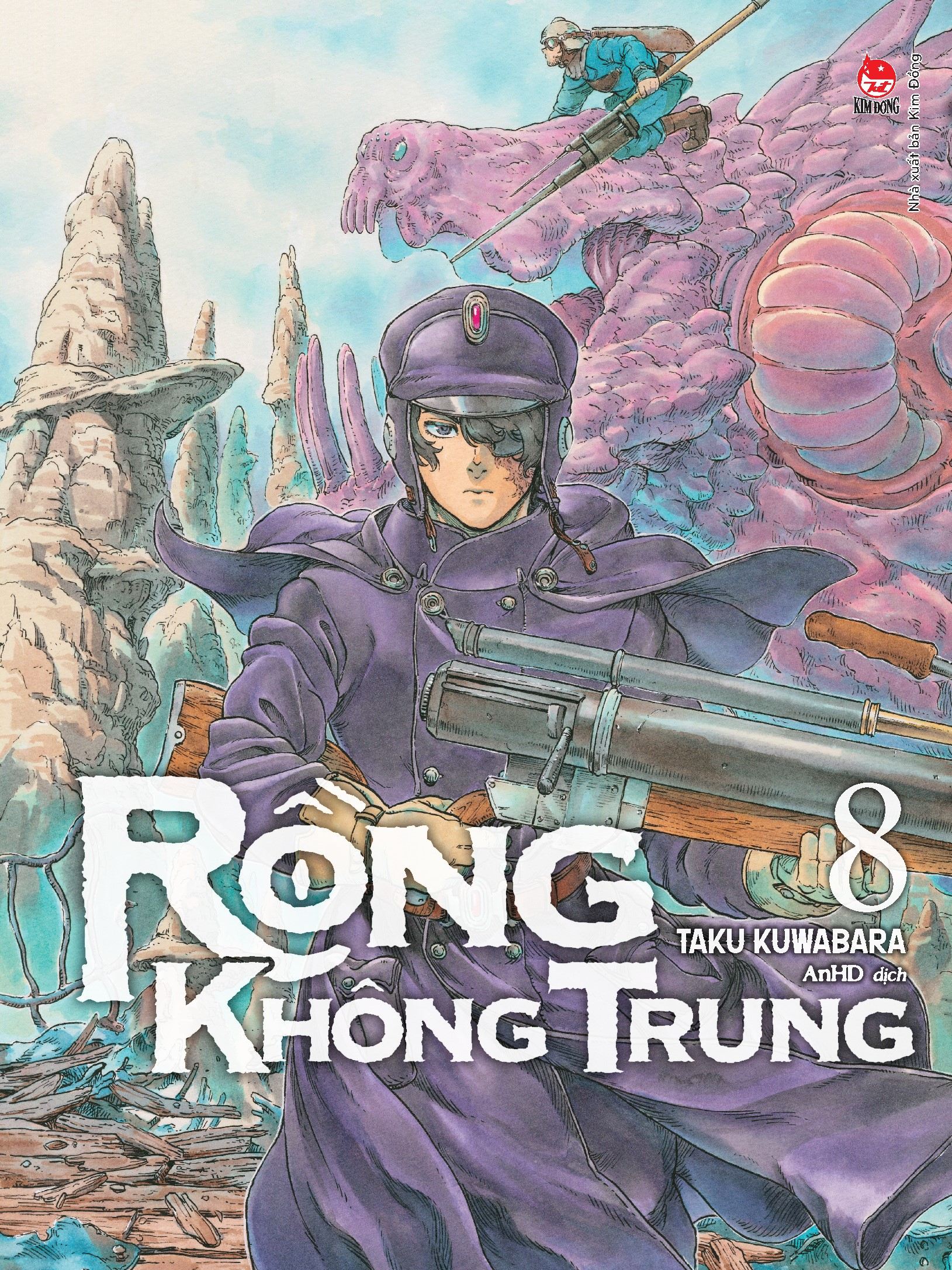 rồng không trung - tập 8 - tặng kèm postcard - Ảnh 2