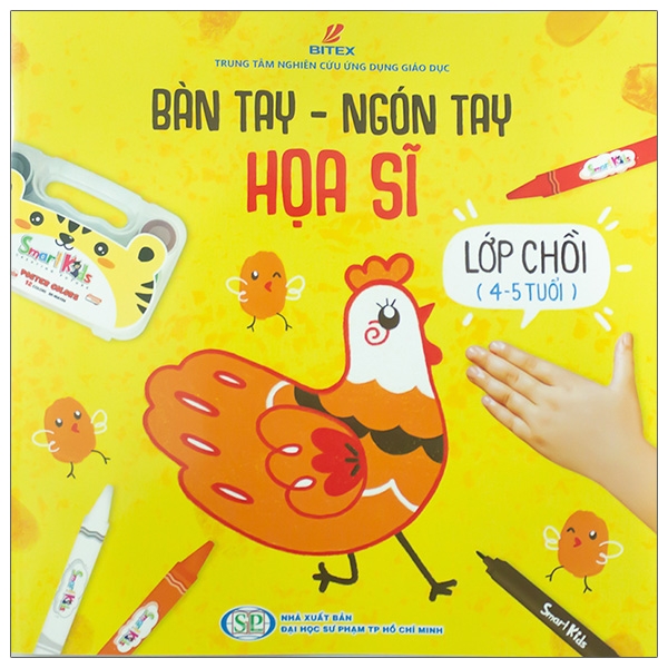 sách bàn tay - ngón tay họa sĩ lớp chồi (4-5 tuổi) - Ảnh 2