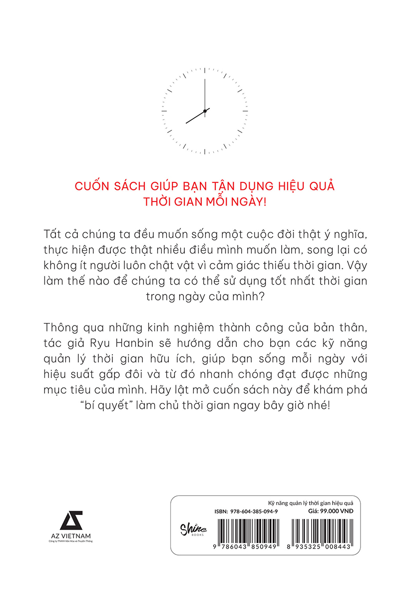 [Sách Đồng Giá 40K] Kỹ Năng Quản Lý Thời Gian Hiệu Quả - Ảnh 3