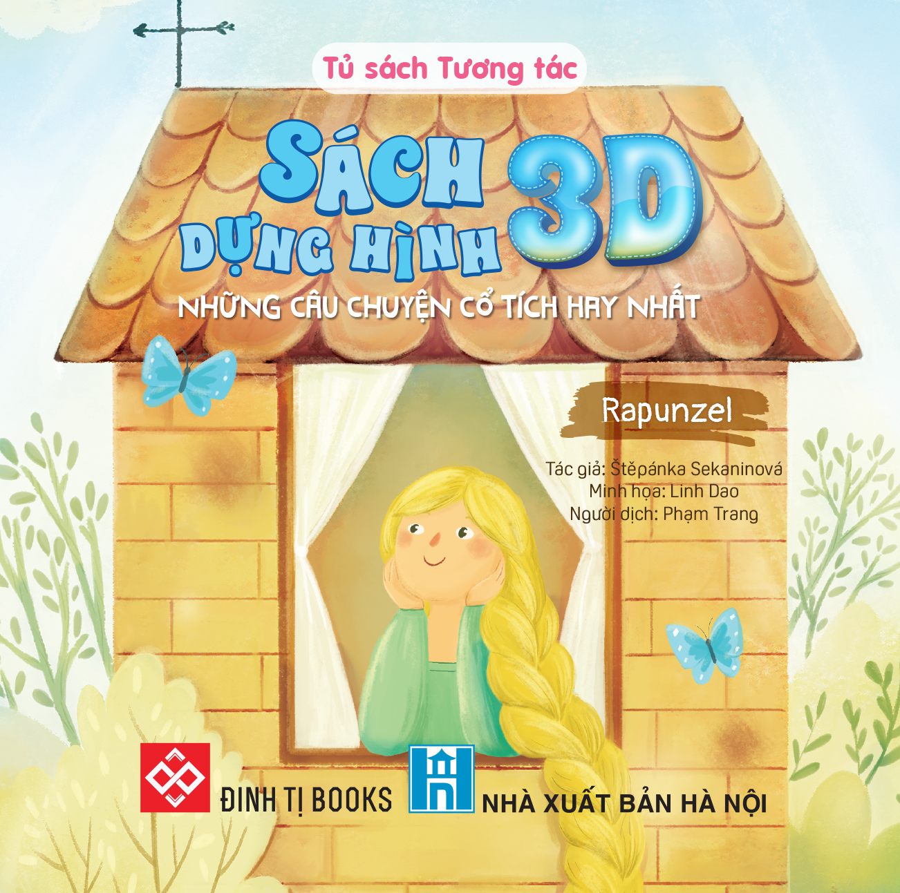 Sach Dung Hinh 3D - Nhung Cau Chuyen Co Tich Hay Nhat - Rapunzel - Bia Cung - Ảnh 2