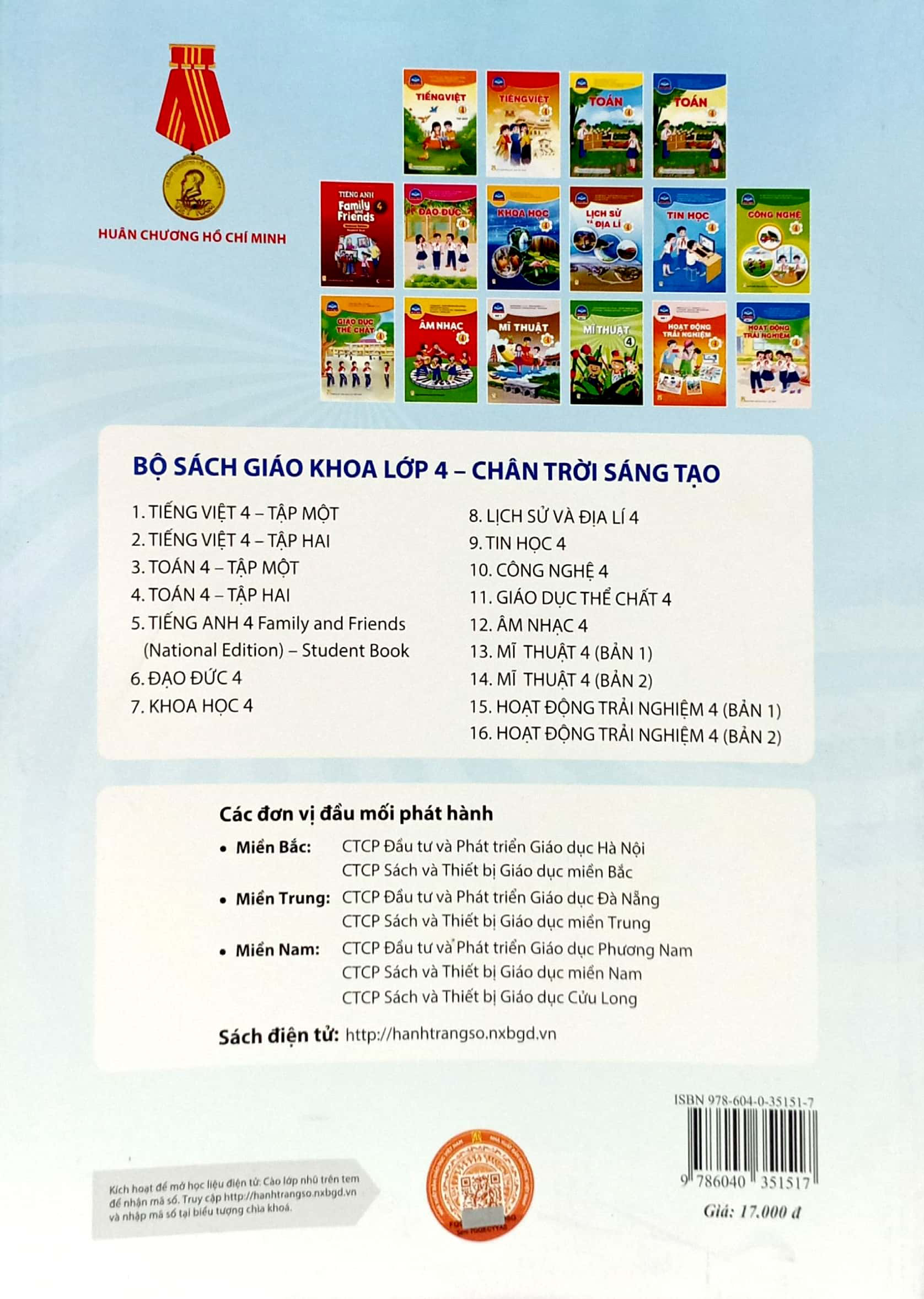 sách giáo khoa lớp 4 - chân trời sáng tạo - chương trình chuẩn (bài học + bài tập) - Ảnh 6