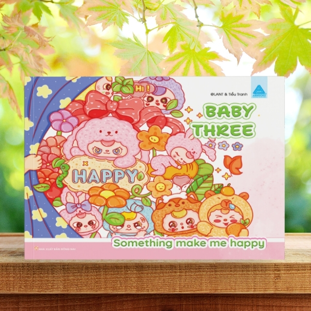 Sach To Mau Baby Three Something Make Me Happy - Ảnh 9