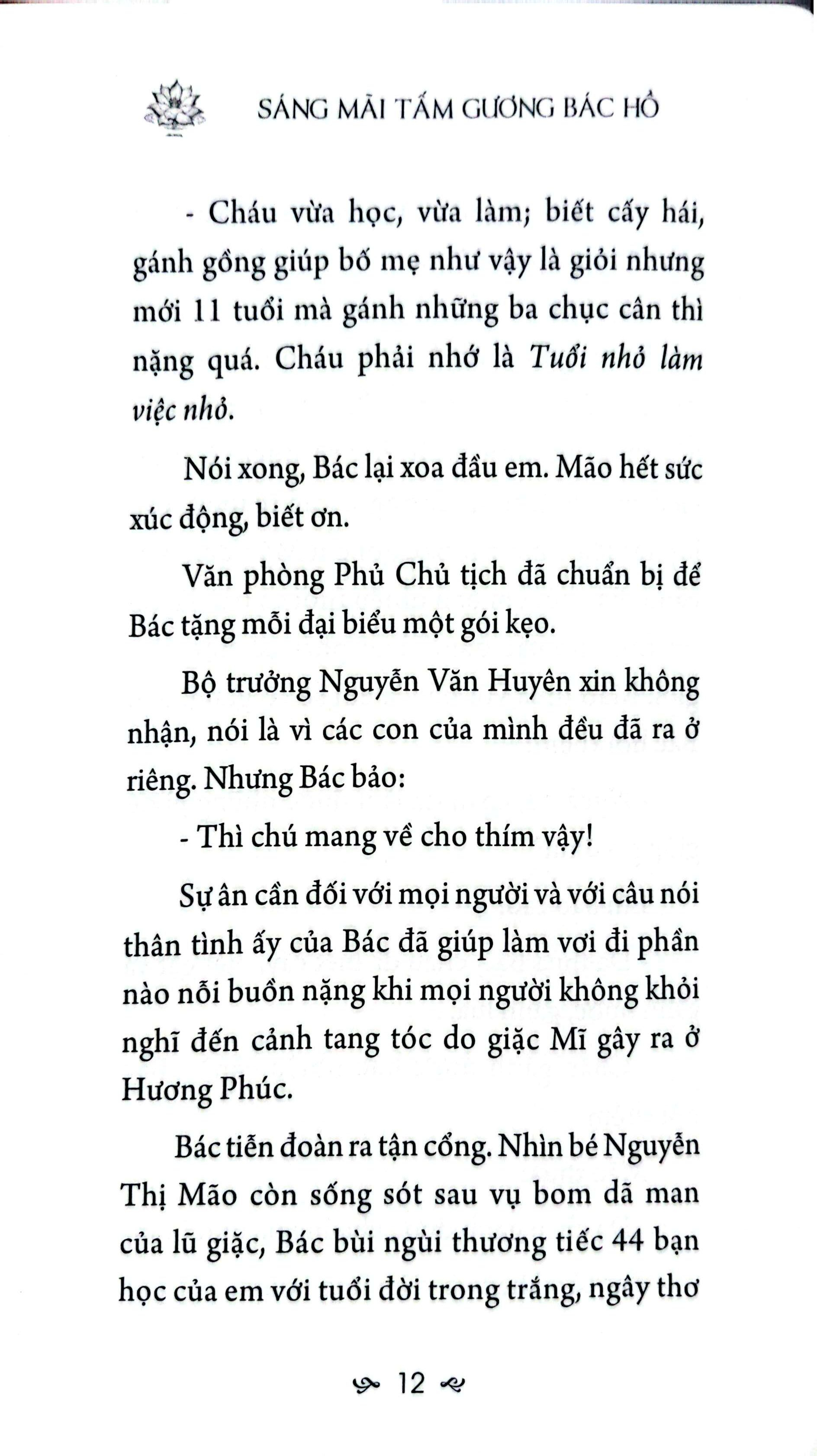 Sáng Mãi Tấm Gương Bác Hồ - Bao Dung - Ảnh 11
