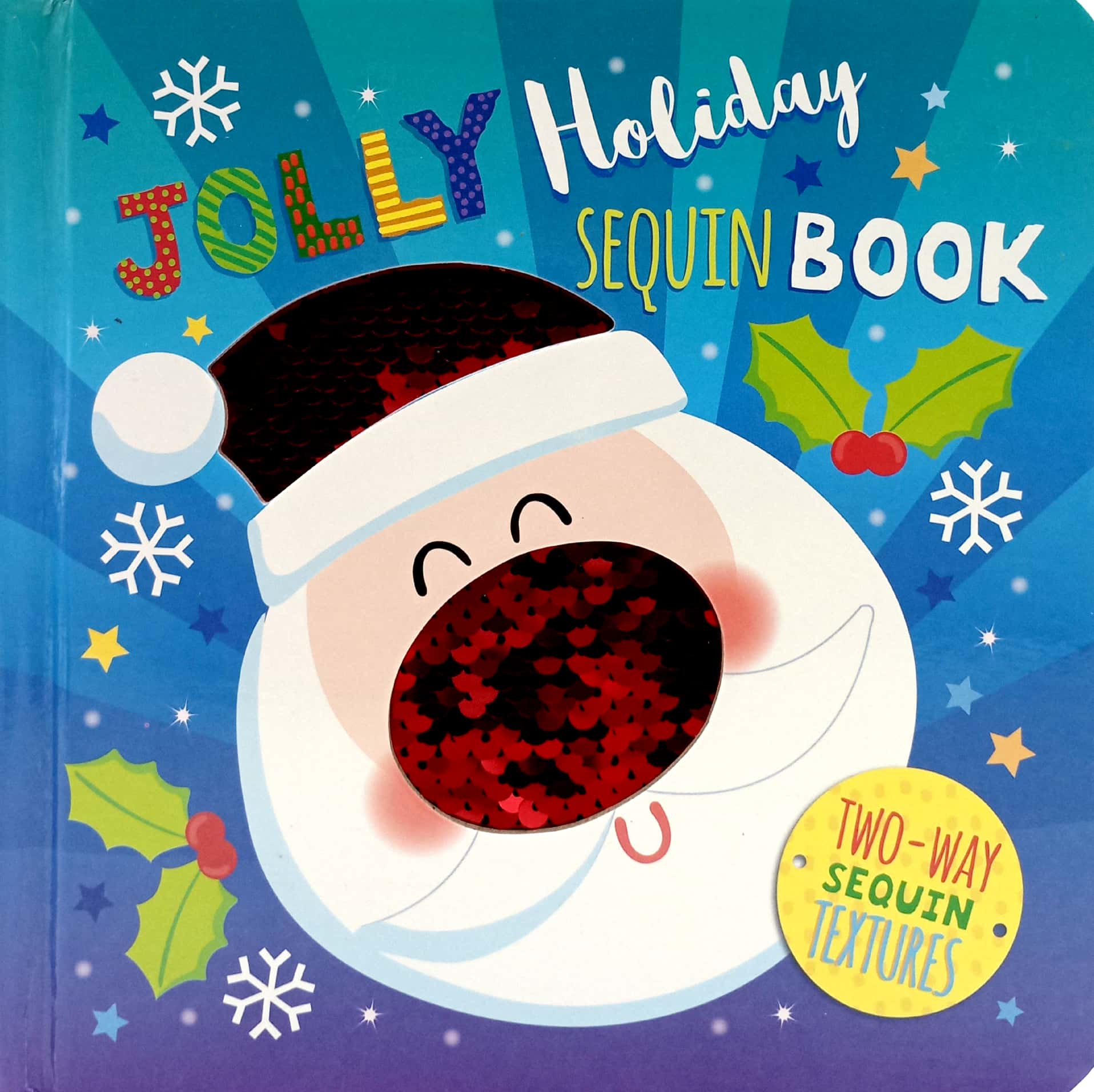 santa, snowman sequin book - Ảnh 2