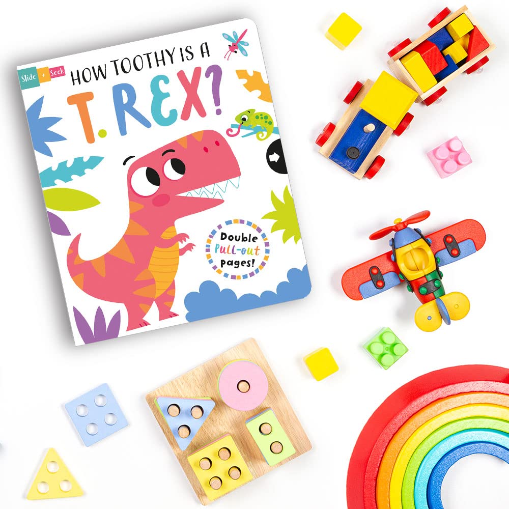 slide and seek - how toothy is a t. rex? - Ảnh 2