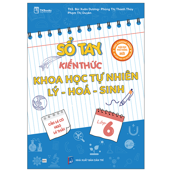 Sổ Tay Kiến Thức Khoa Học Tự Nhiên Lý-Hóa-Sinh Lớp 7 - Ảnh 2