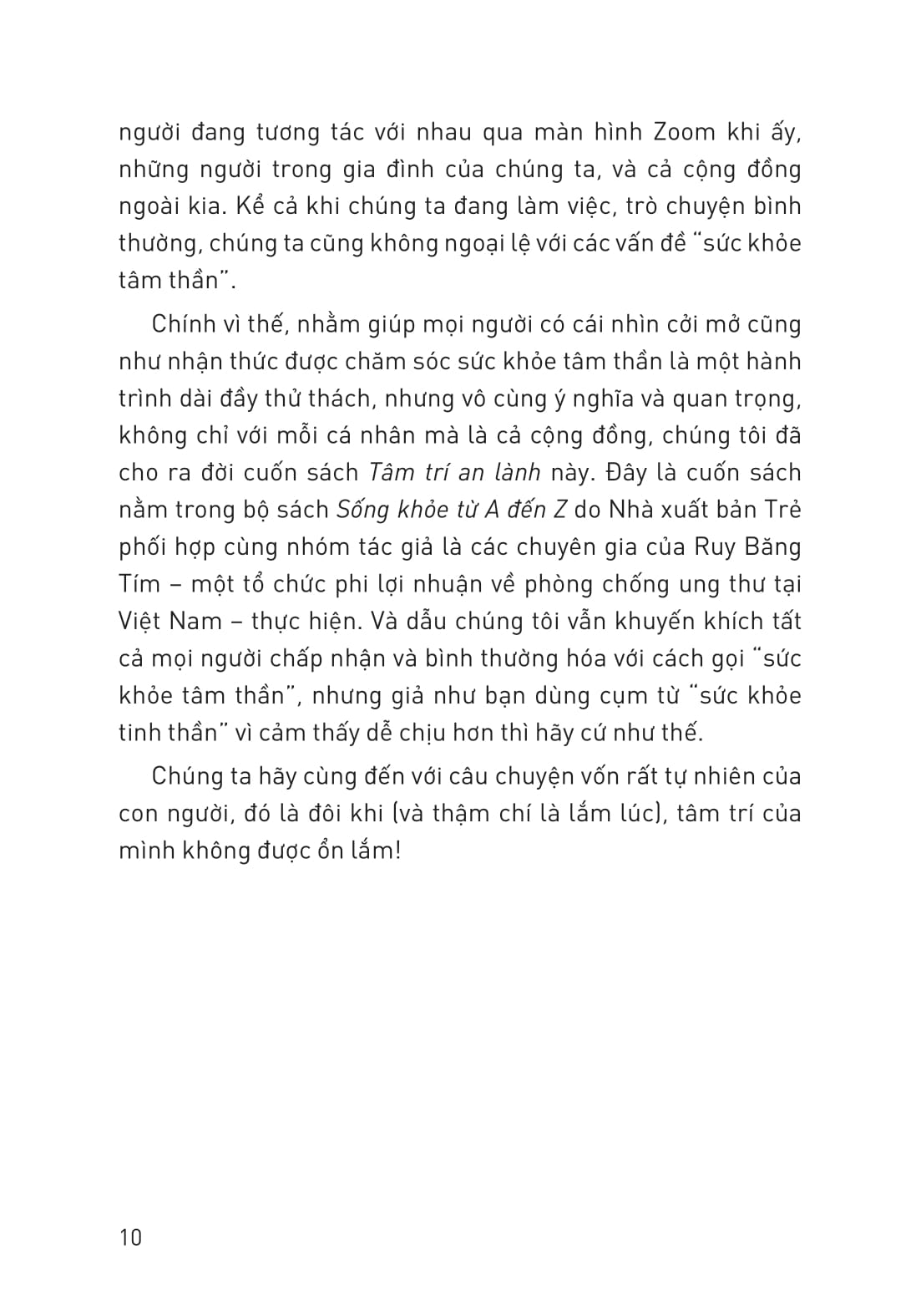 sống khỏe từ a đến z - tâm trí an lành - Ảnh 9