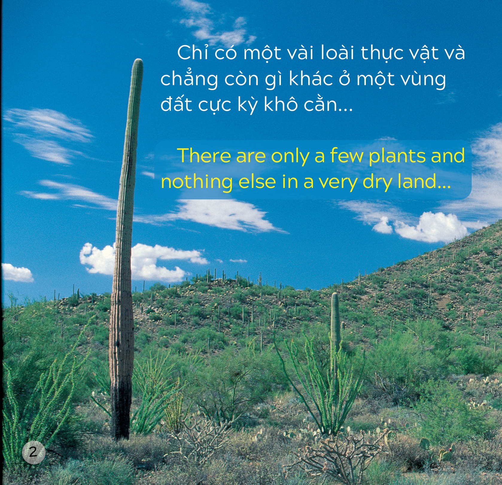 song ngữ việt anh - khám phá thế giới - ở vùng đất khô cằn - in a dry land - Ảnh 3