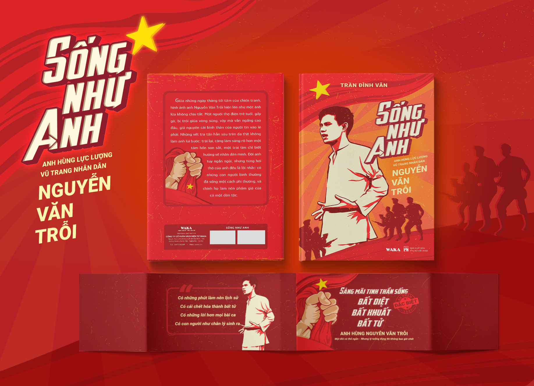 Song Nhu Anh - Anh Hung Luc Luong Vu Trang Nhan Dan Nguyen Van Troi - Ban Dac Biet - Tang Kem Dai Sach + Bookmark + Bo Tem + Sach Audio + Album Anh + Thu Tay + Khan Mui Xoa - Ảnh 7