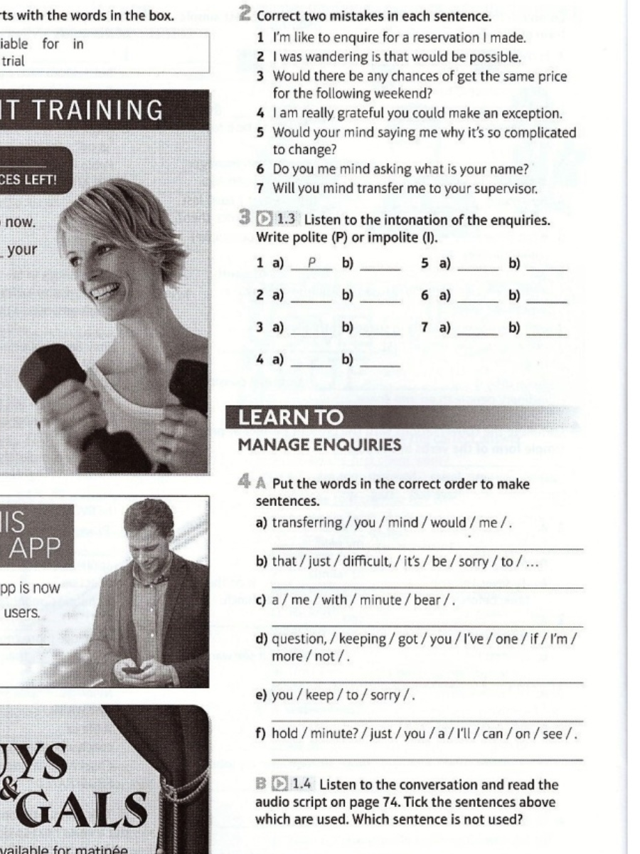 speakout upper intermediate 2nd edition workbook with key - Ảnh 6