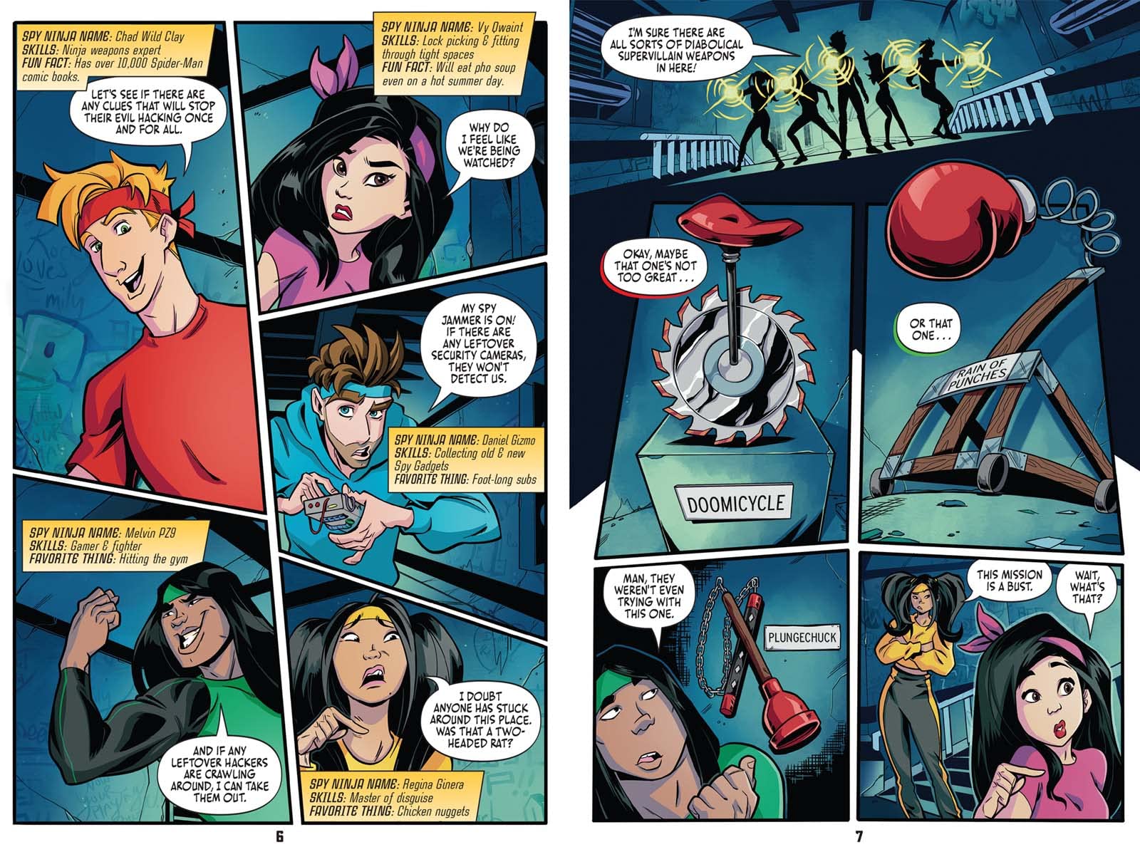 spy ninjas official graphic novel: virtual reality madness! - Ảnh 4