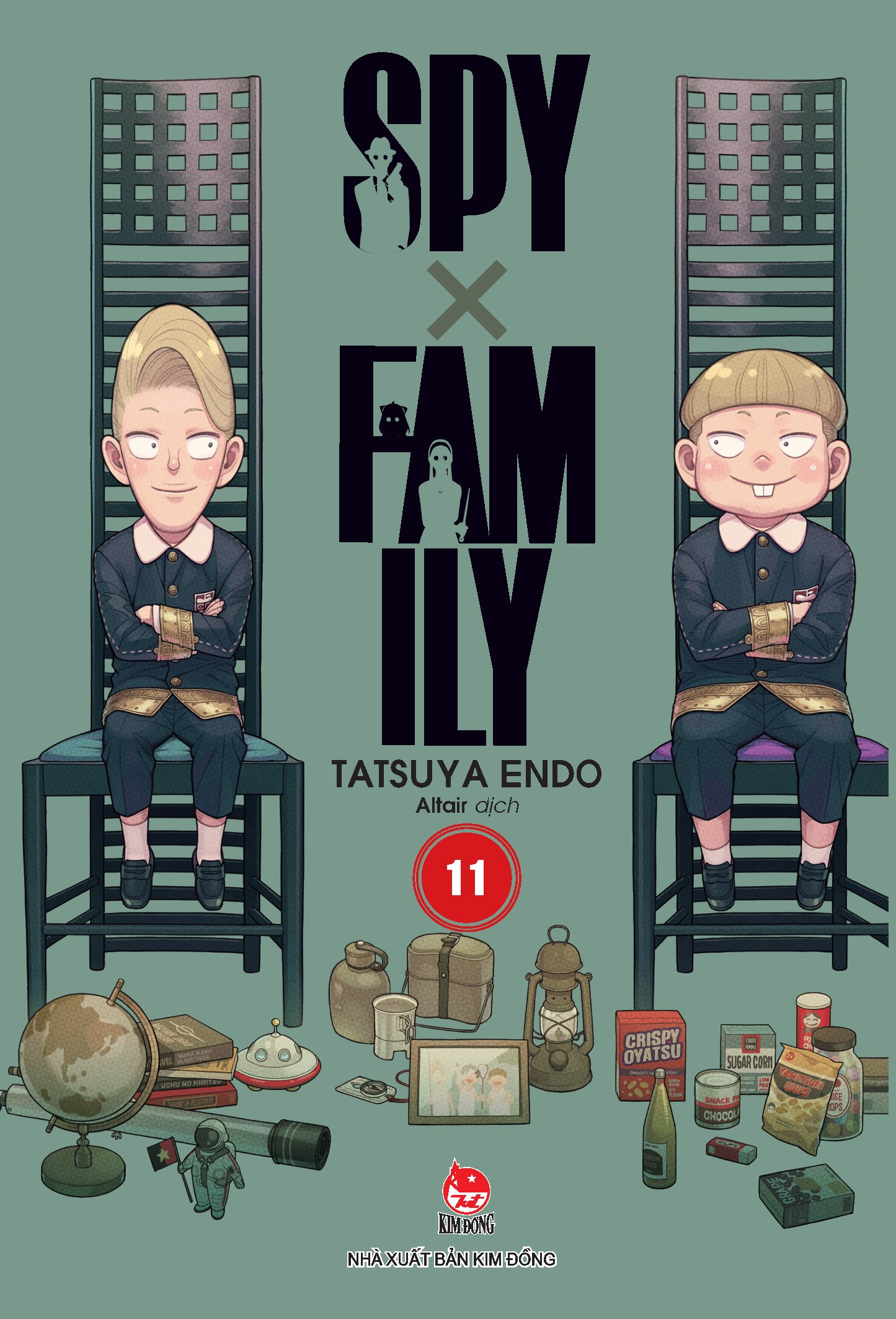 spy x family - tập 11 - bản đặc biệt - tặng kèm obi + bìa áo pvc + standee acrylic - Ảnh 4